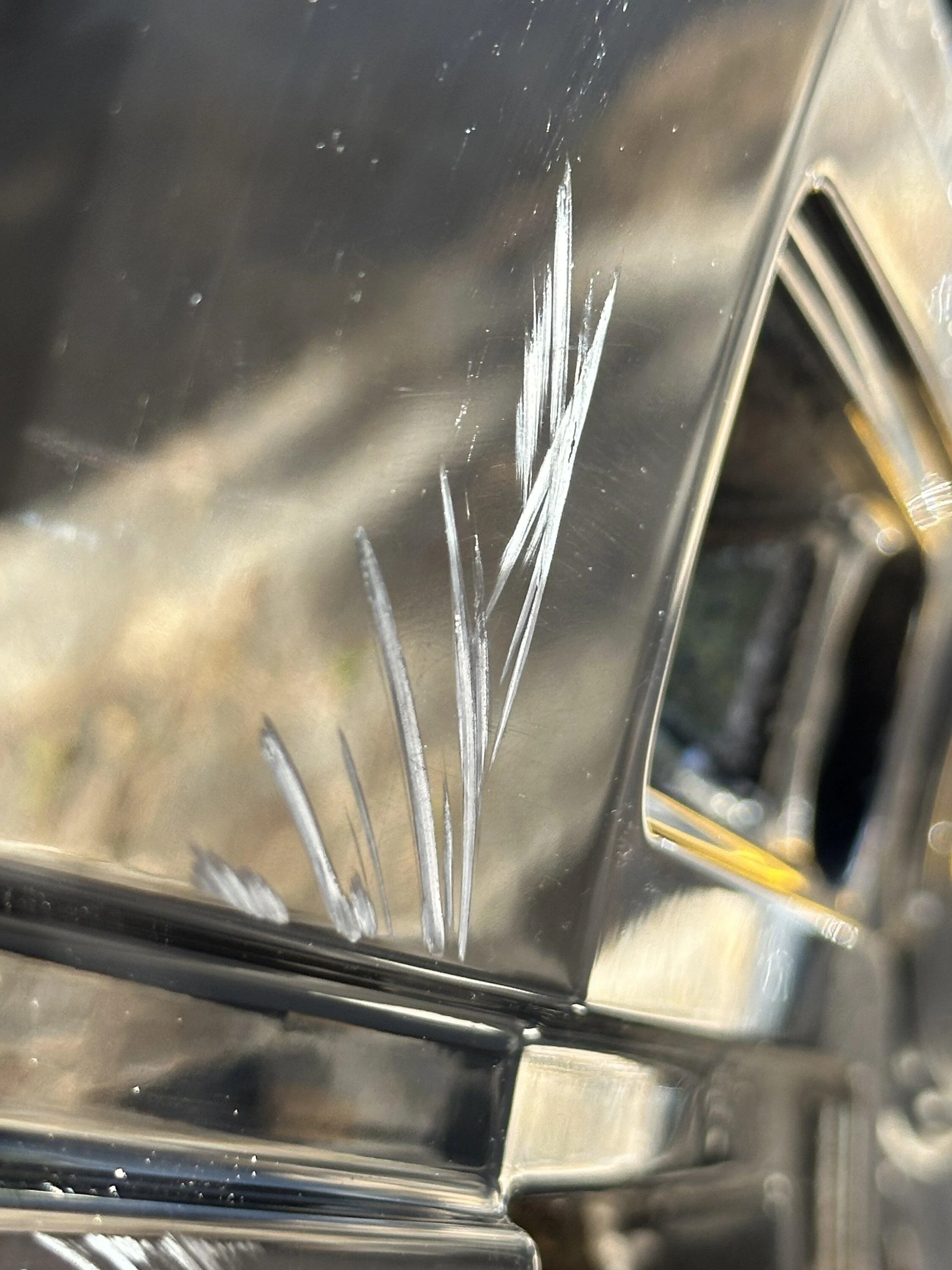 Rivian R1T R1S Wheel curb rash / scuffs - DIY buff out? IMG_4235