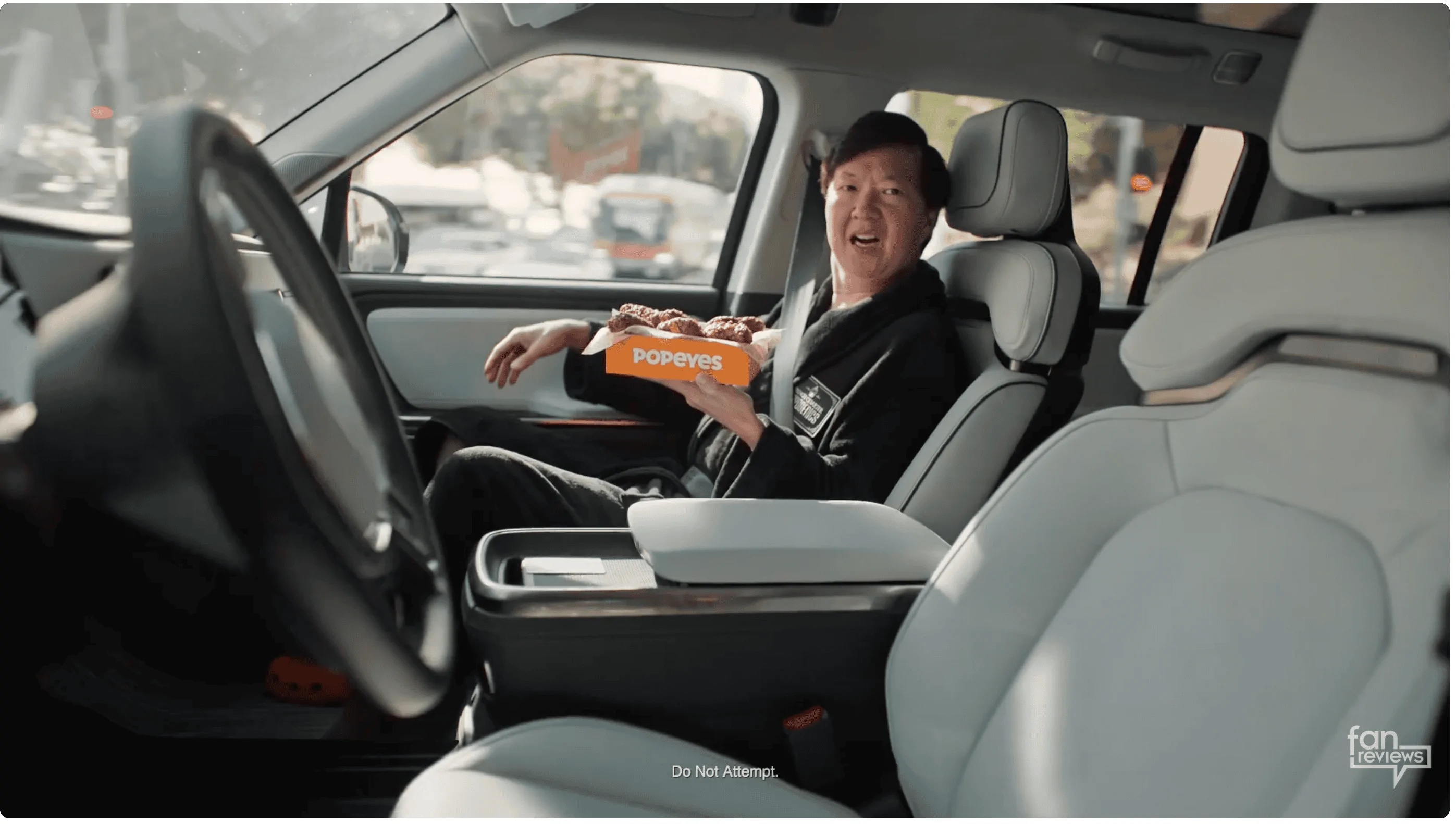 Rivian R1T R1S Rivian makes the Super Bowl in Popeyes commercial! 1707696404295