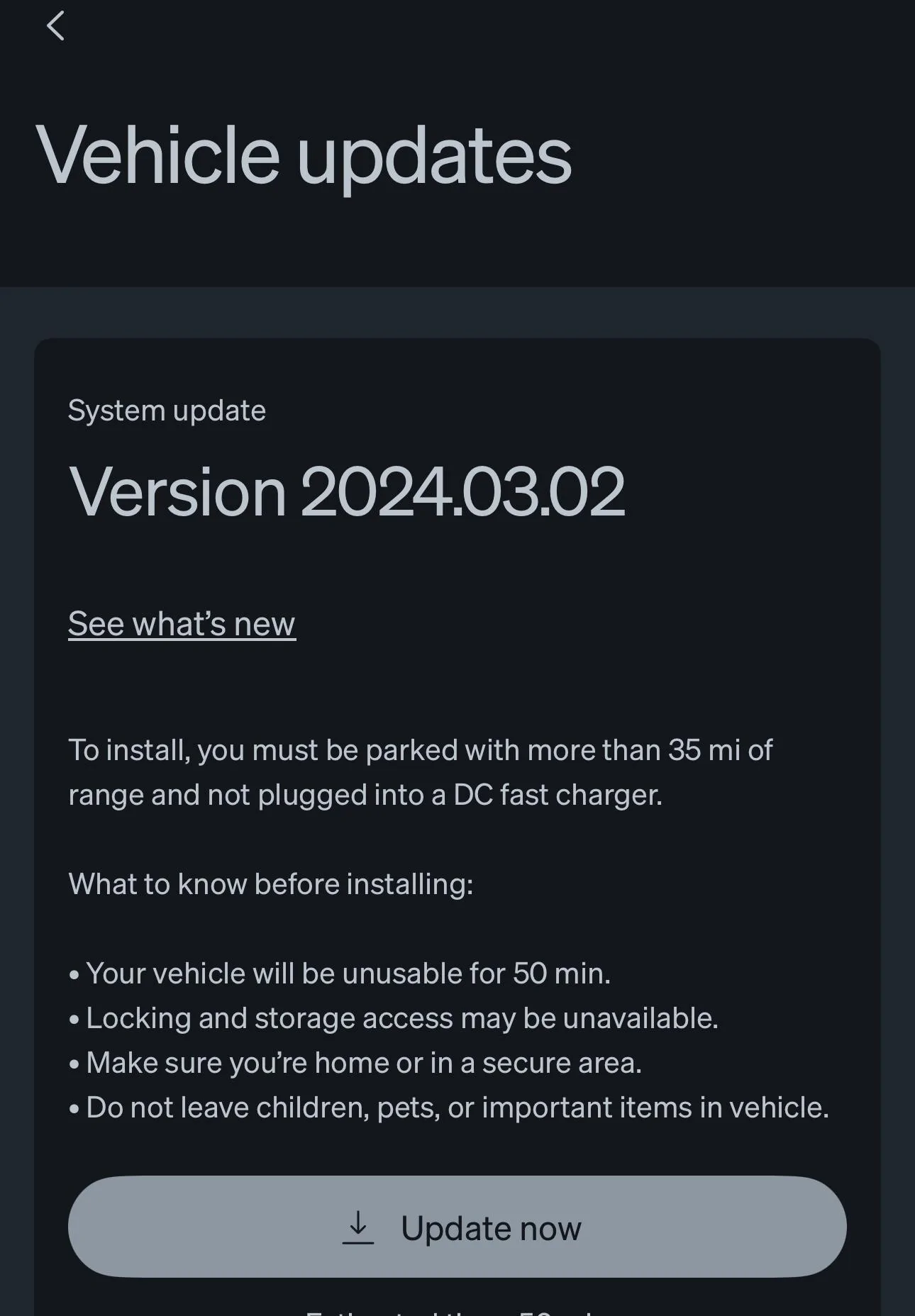 Rivian R1T R1S 2024.03.02 Software Update: Quick Control Shortcuts, Improved Soft Sand Mode, New Ride Feel Setting, Etc. IMG_2634