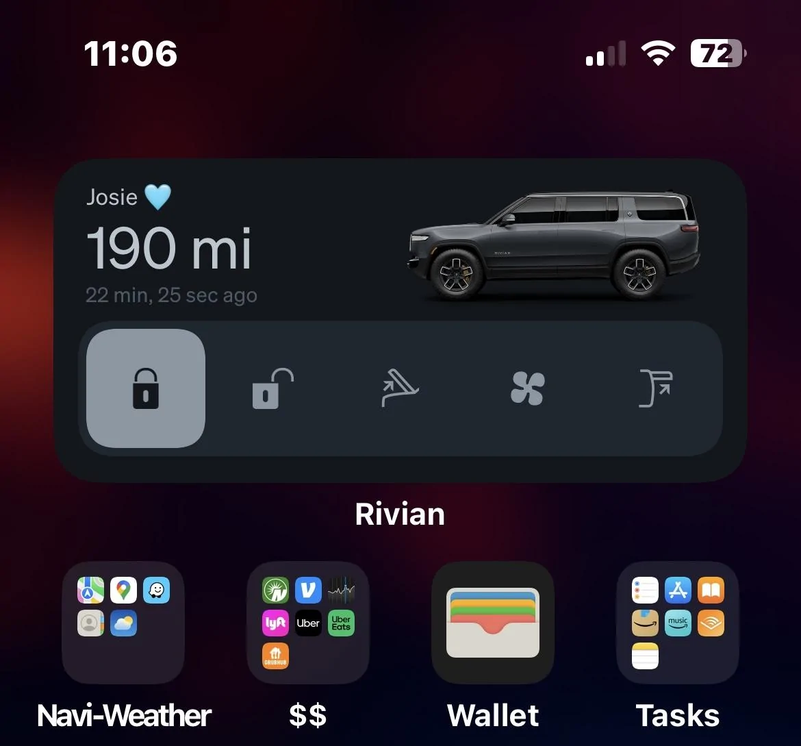 Rivian R1T R1S 2024.03.02 Software Update: Quick Control Shortcuts, Improved Soft Sand Mode, New Ride Feel Setting, Etc. IMG_6115