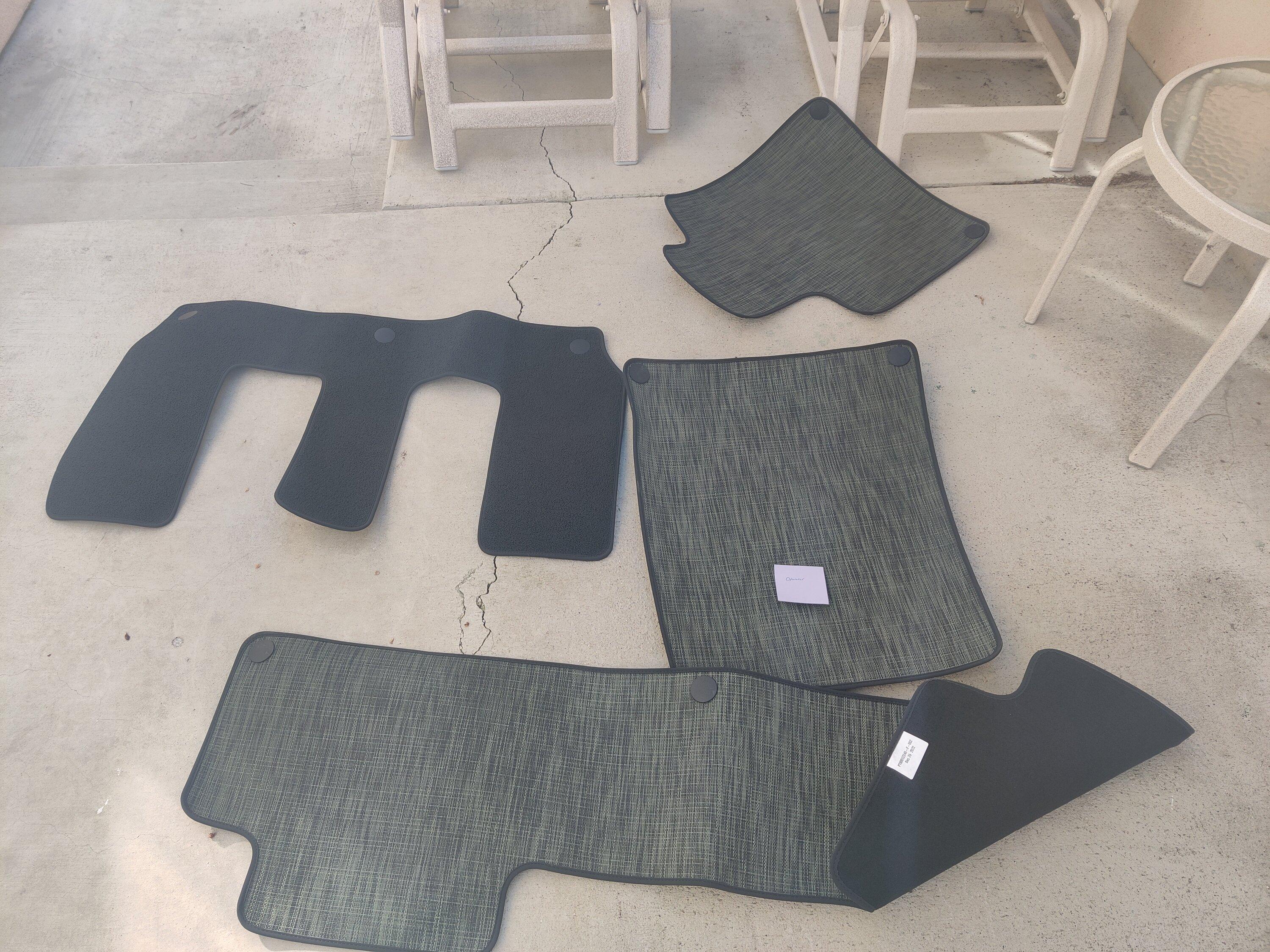 Rivian R1T R1S Stock chilliwich floormats green $40 IMG_20240217_151218