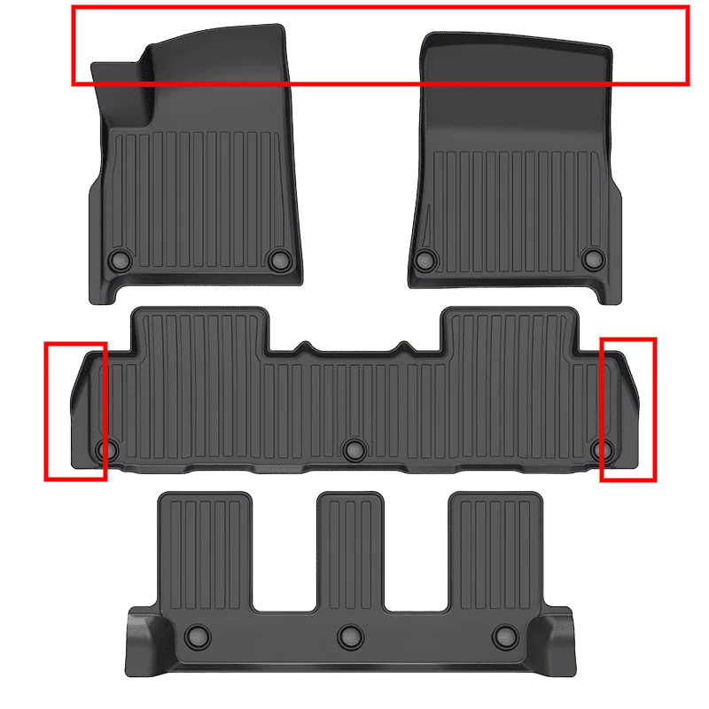 Rivian R1T R1S LinerX Floormats (All Three Rows) & Cargomat Liners (R1S/R1T) IMG-0083 (1)