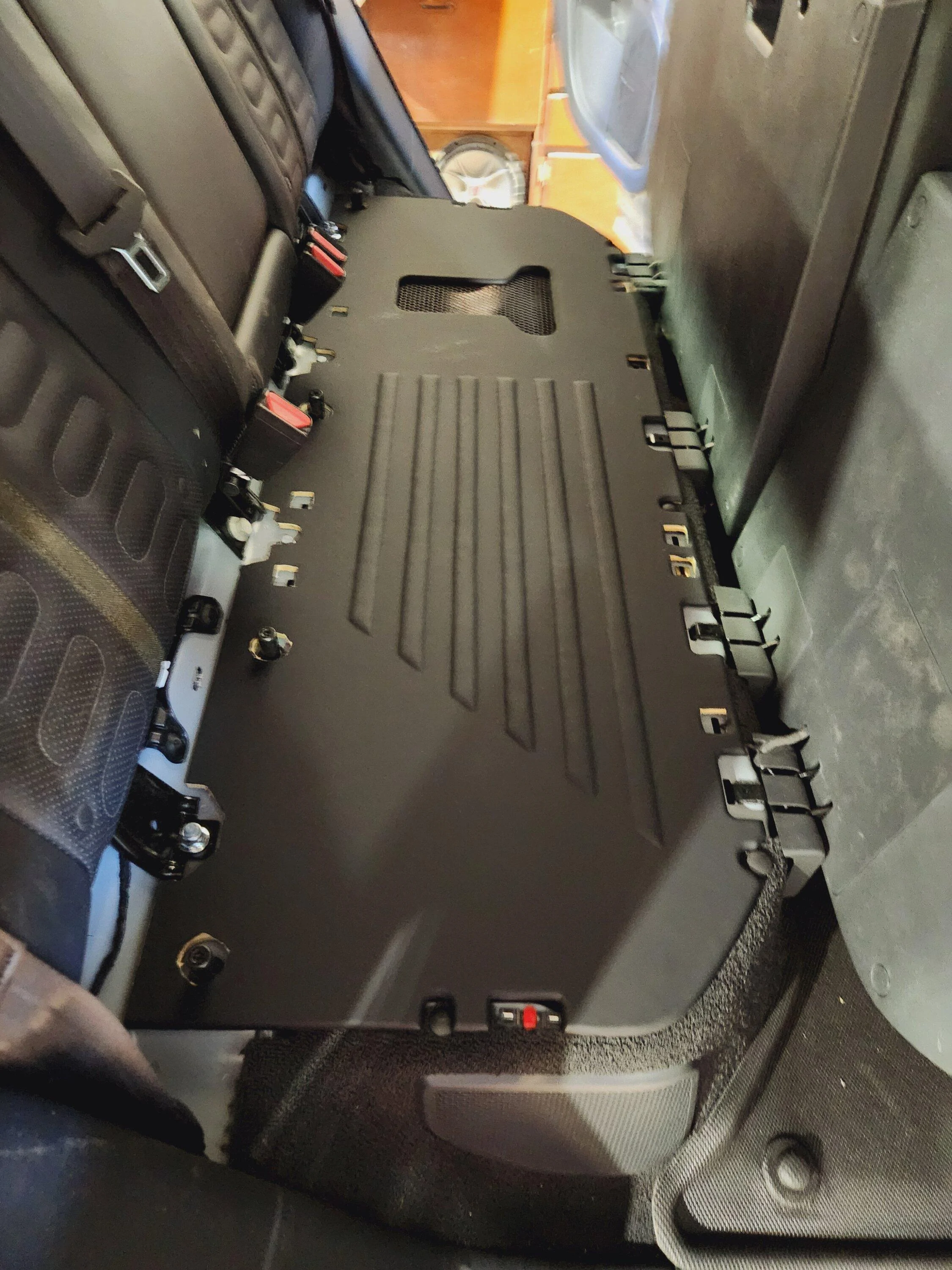 Rivian R1T R1S Meridian audio system upgraded with JL Audio / Fosgate 10" subwoofer 20240219_151009
