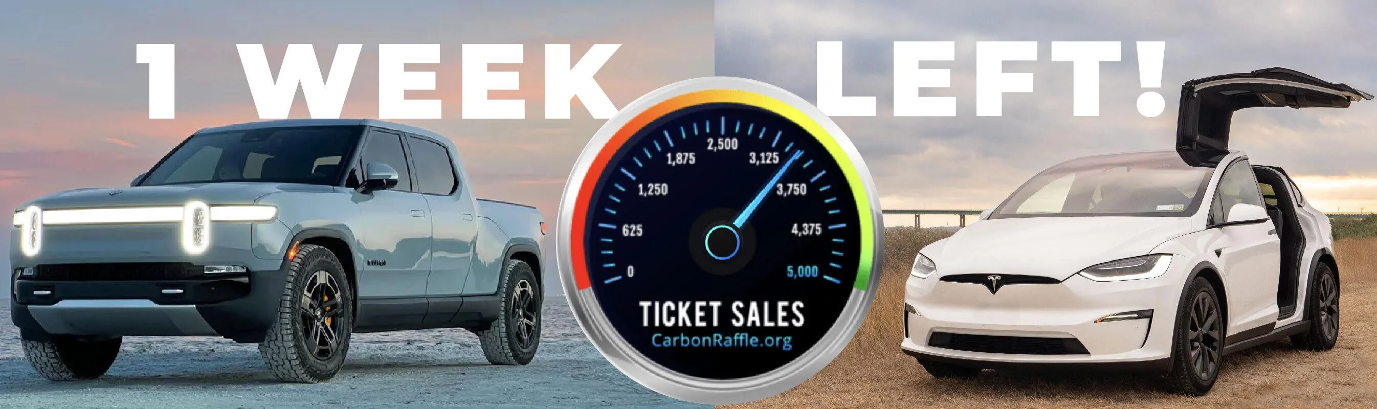 Rivian R1T R1S Six days left to win an EV, taxes paid! banner