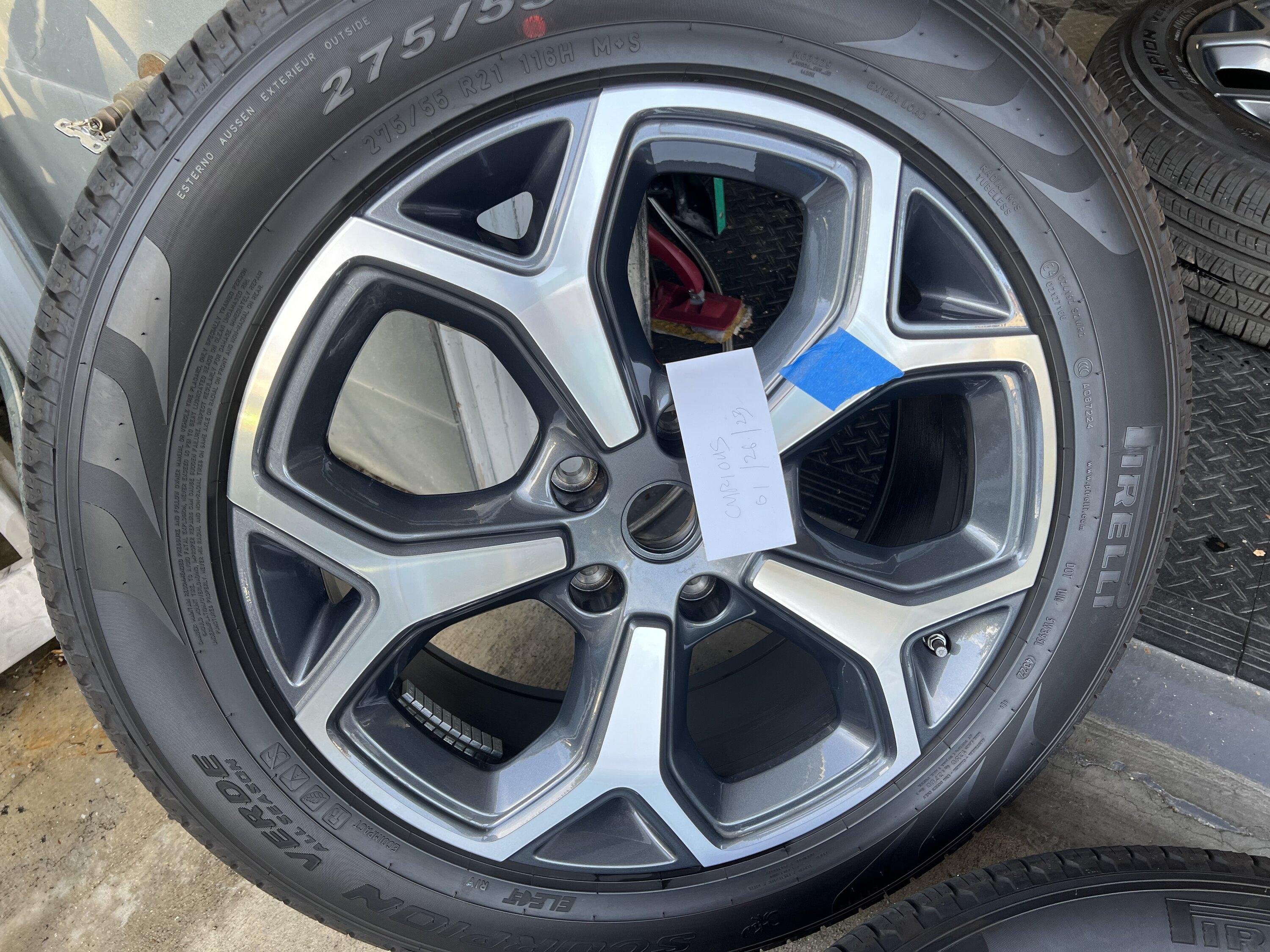 Rivian R1T R1S FS - OEM  21 inch complete wheel package $2500 IMG_0619