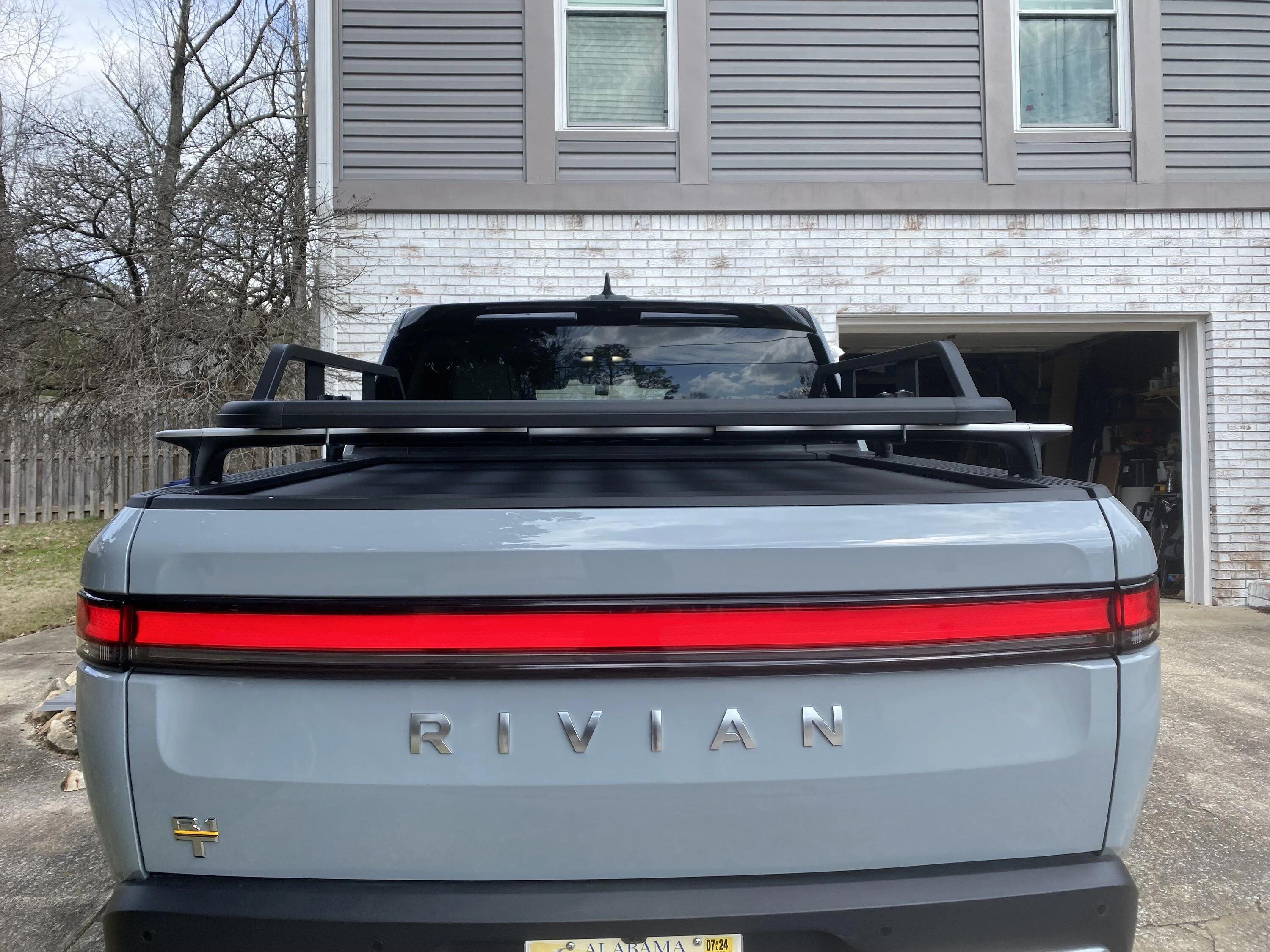 Rivian R1T R1S R1T - DNA Motoring cargo bed rack IMG_6172