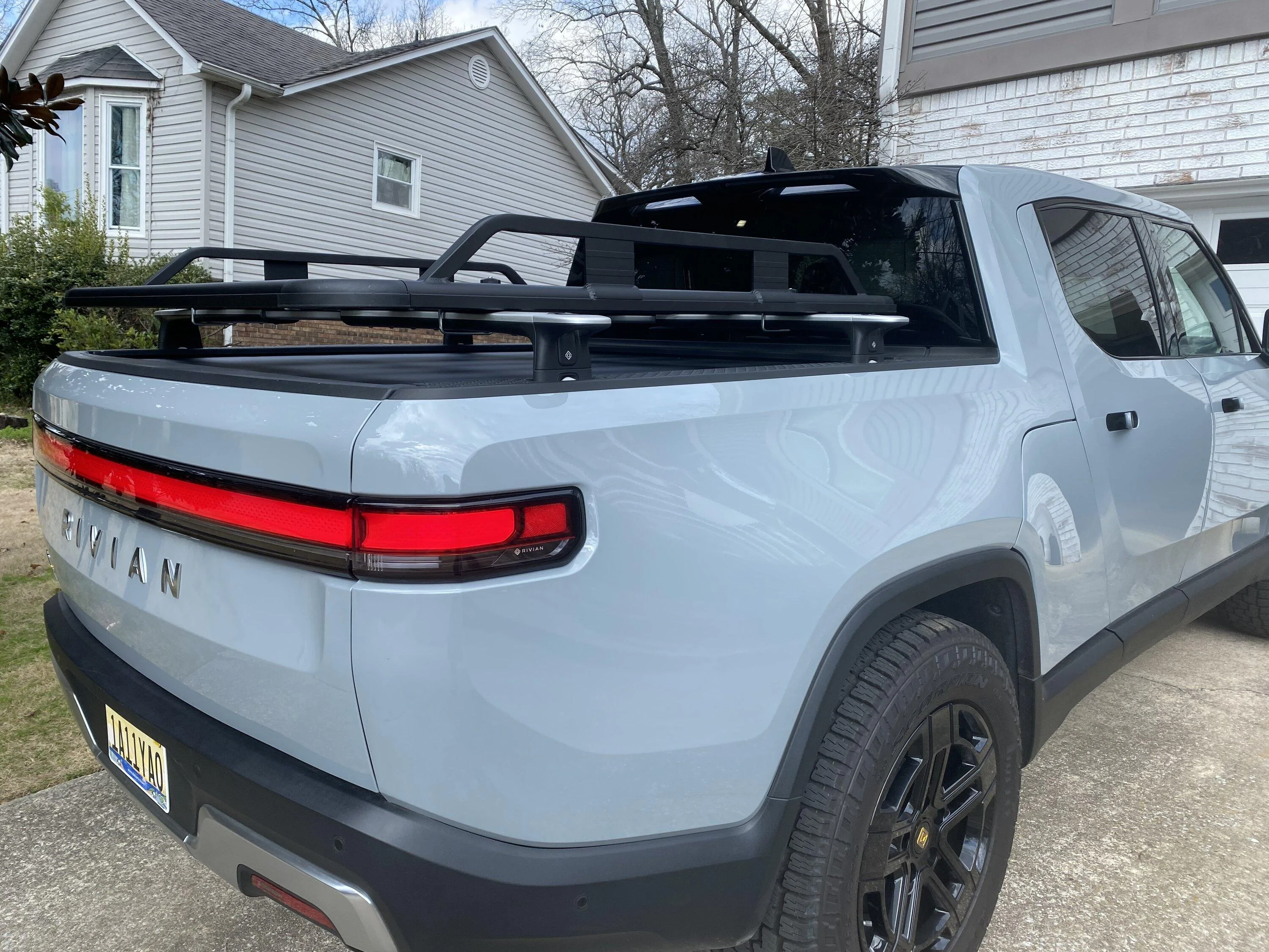 Rivian R1T R1S R1T - DNA Motoring cargo bed rack IMG_6173