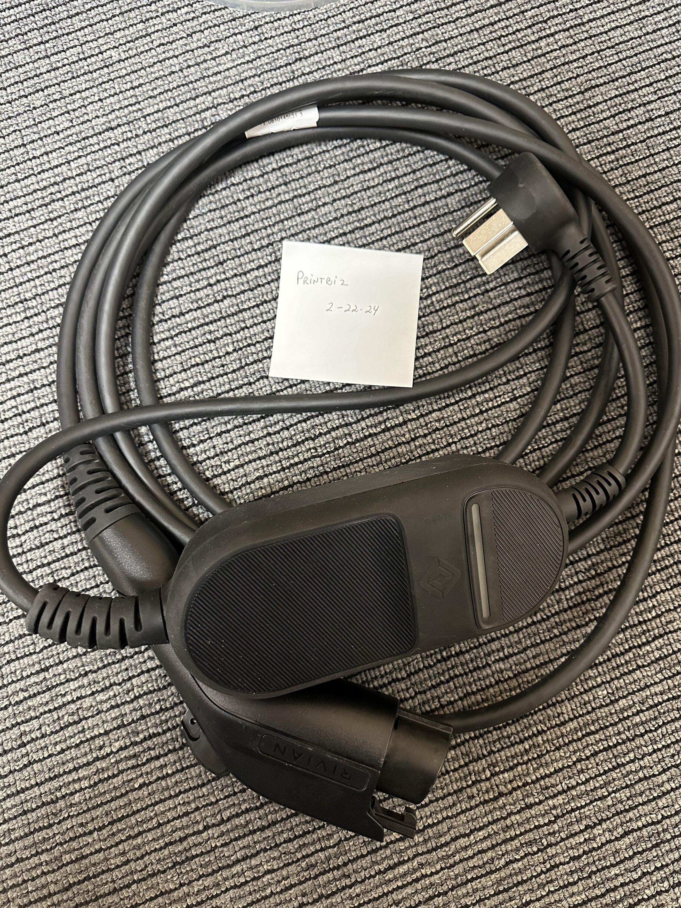 Rivian R1T R1S Rivian Portable Charger - Used IMG_2729