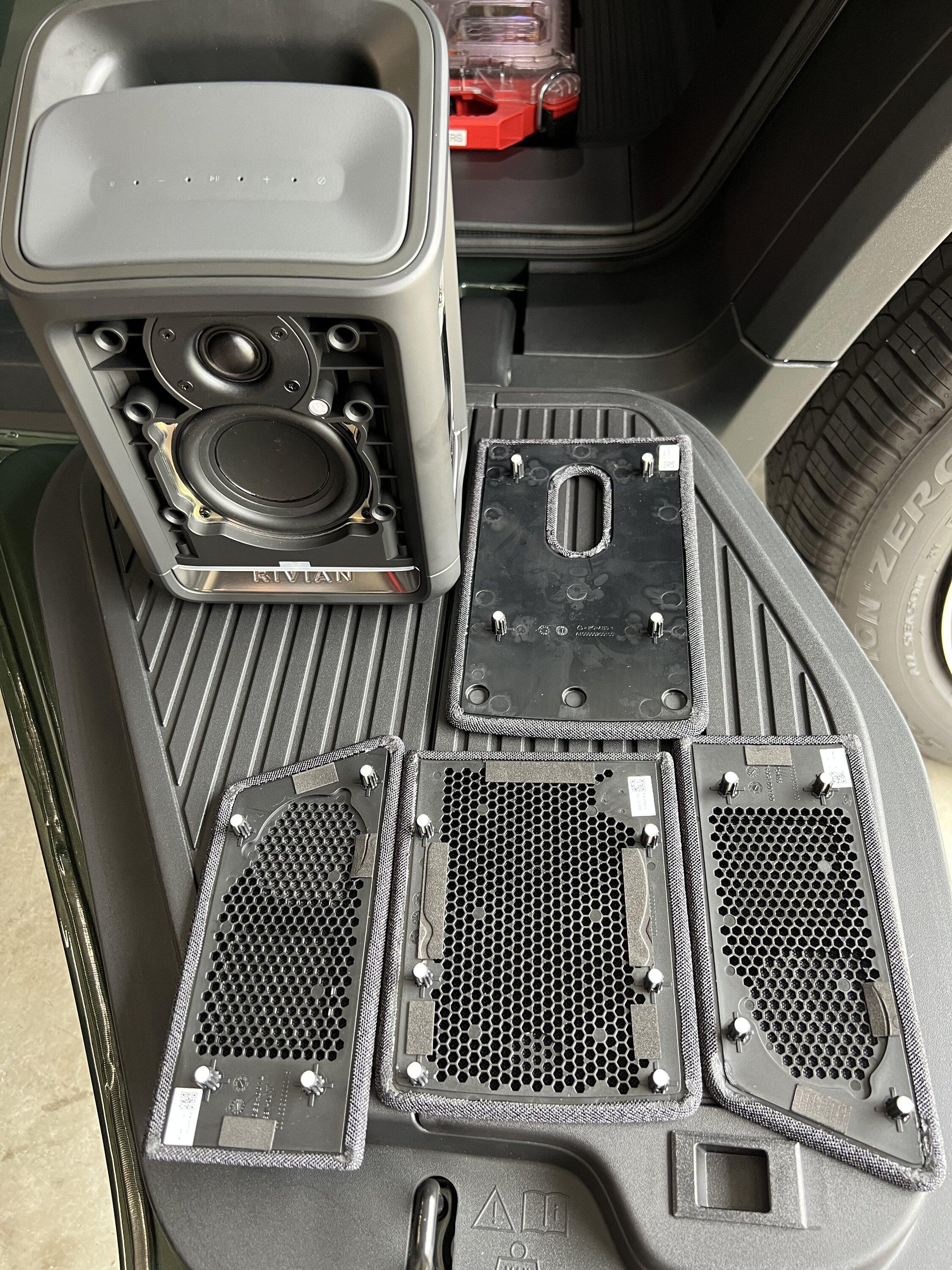 Rivian R1T R1S Camp Speaker Curiosity Teardown ? IMG_1030