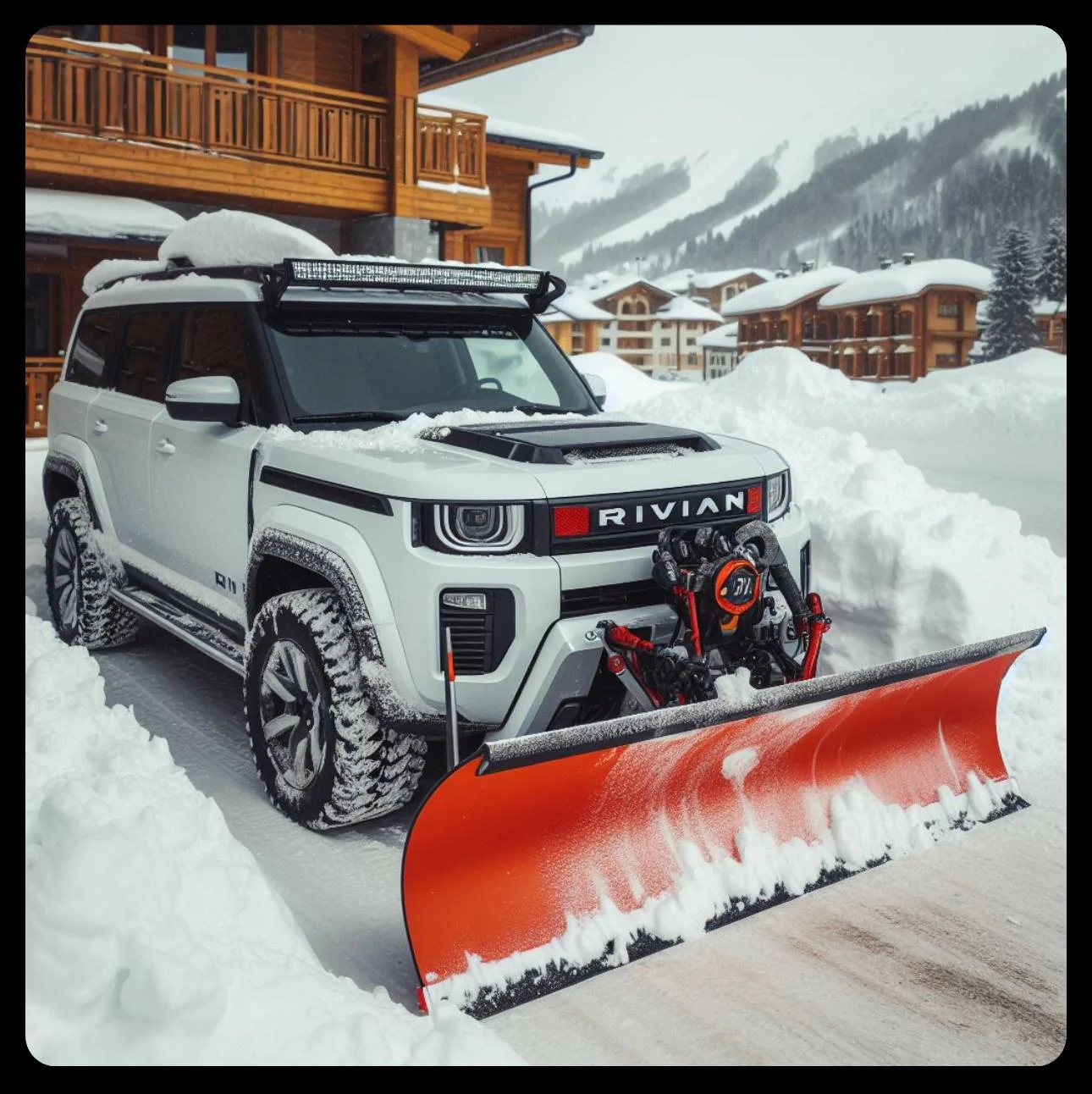 Rivian R1T R1S R2S Snowplow IMG_2168