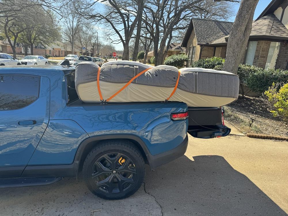 Rivian R1T R1S What Are You Hauling (or Hauled) in your Rivian? 🦾 IMG_2805.JPG