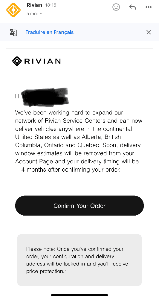 Rivian R1T R1S Montreal service center location is confirmed! IMG_3178
