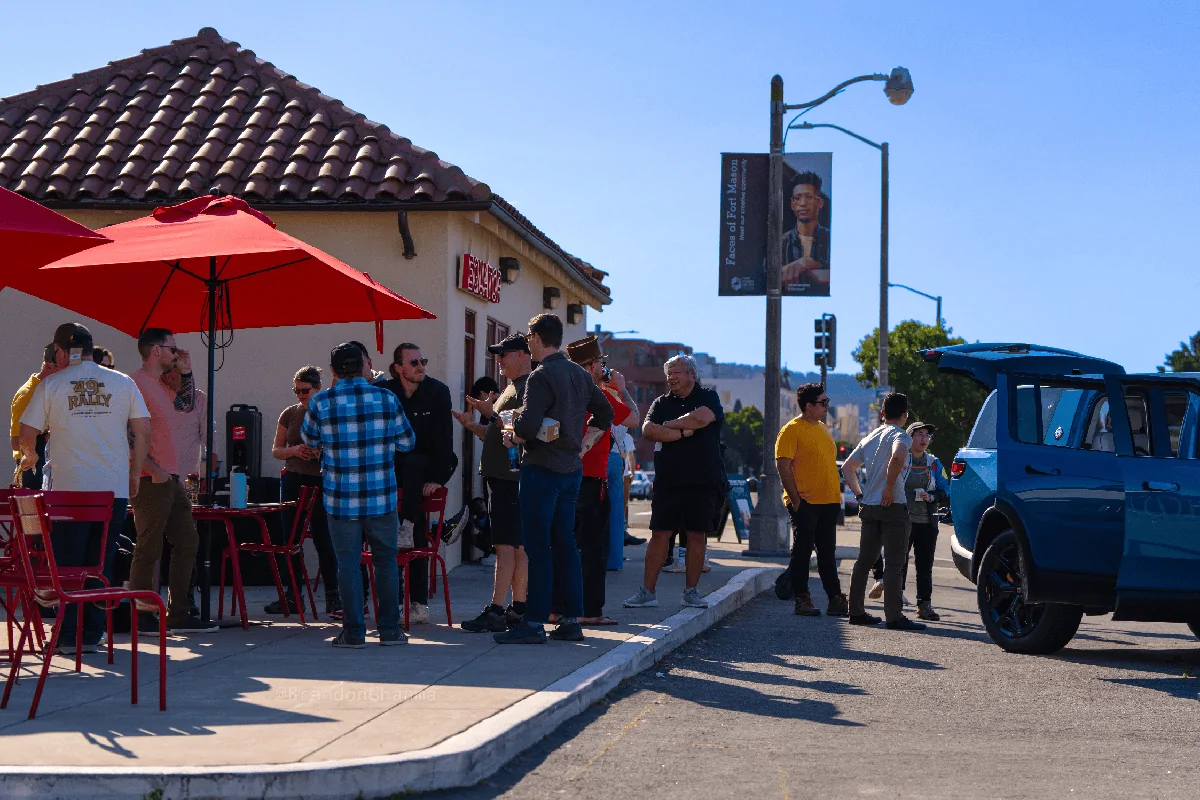 Rivian R1T R1S Rivian Club Event Photos - Equator Coffee / Point Bonita - 2/24/24 riviansf3