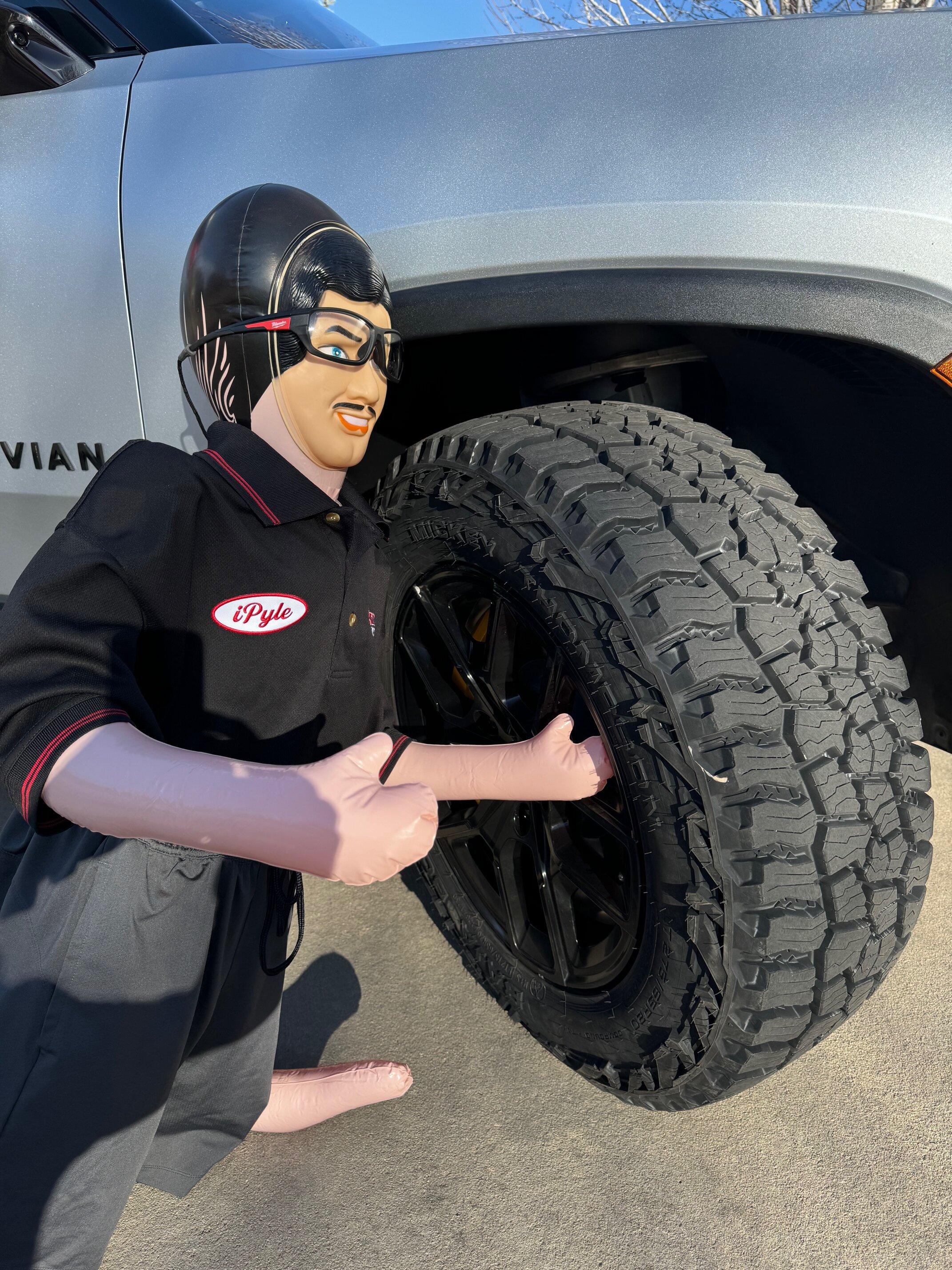Rivian R1T R1S Mickey Thompson Baja Boss 20" AT Tires Installed -- Like Nebraska, honestly, it's not for everyone... IMG_7622