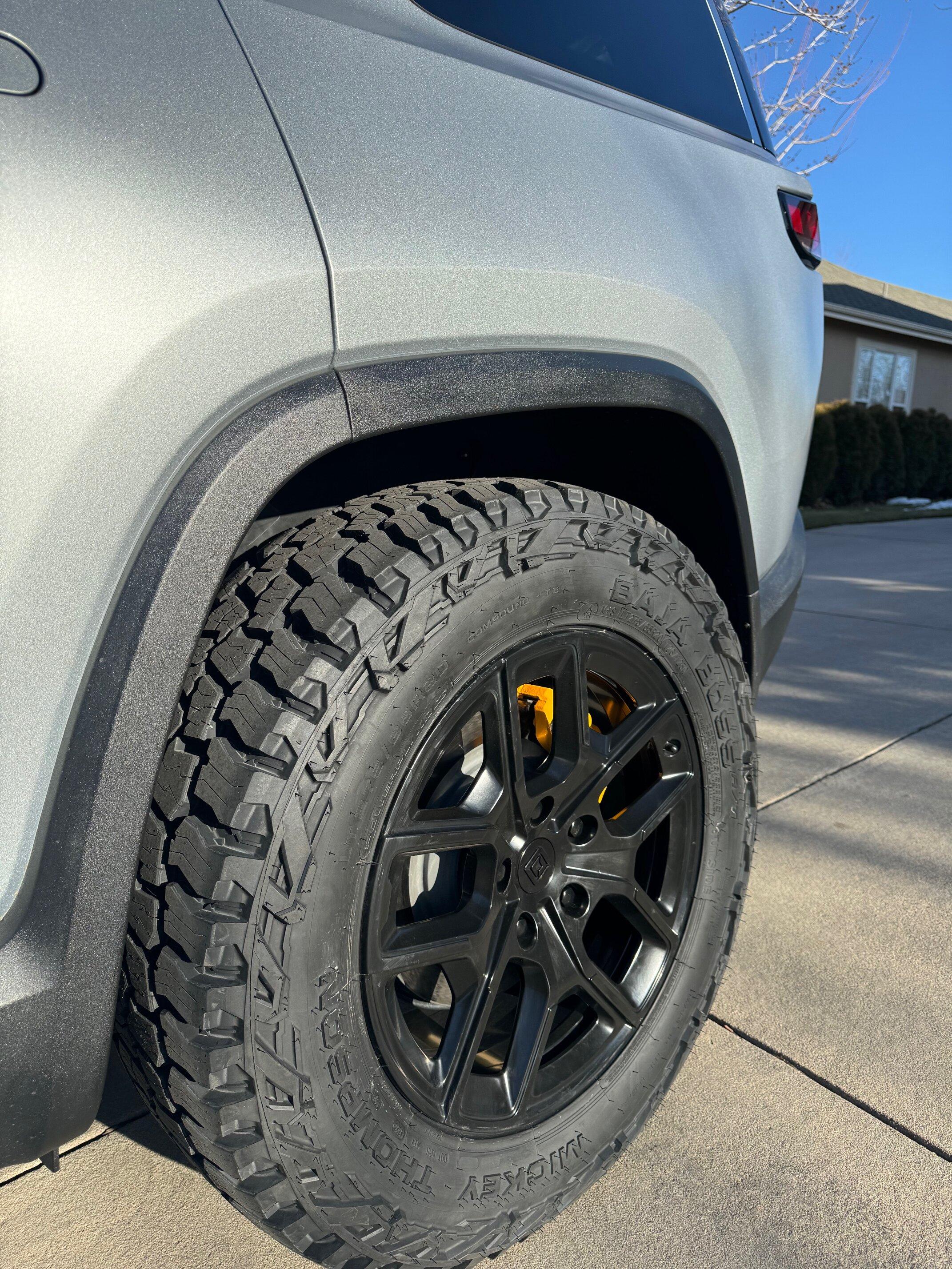 Rivian R1T R1S Mickey Thompson Baja Boss 20" AT Tires Installed -- Like Nebraska, honestly, it's not for everyone... IMG_7624