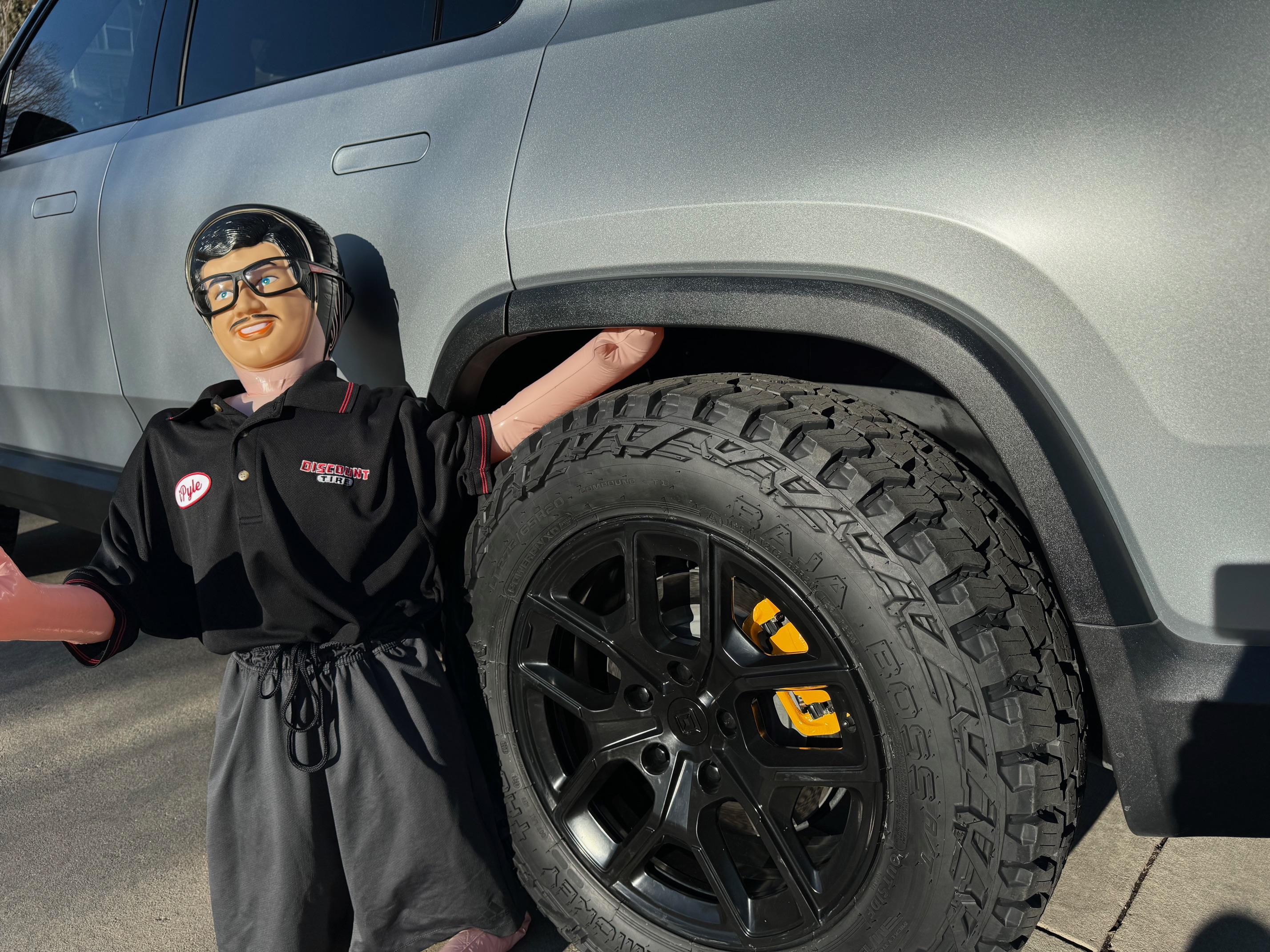 Rivian R1T R1S Mickey Thompson Baja Boss 20" AT Tires Installed -- Like Nebraska, honestly, it's not for everyone... IMG_7626