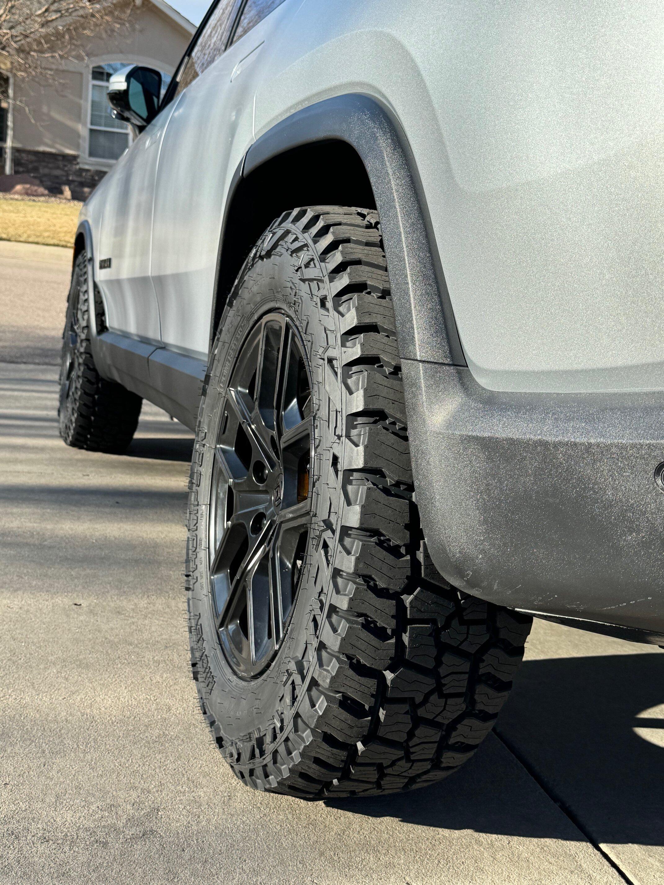 Rivian R1T R1S Mickey Thompson Baja Boss 20" AT Tires Installed -- Like Nebraska, honestly, it's not for everyone... IMG_7629