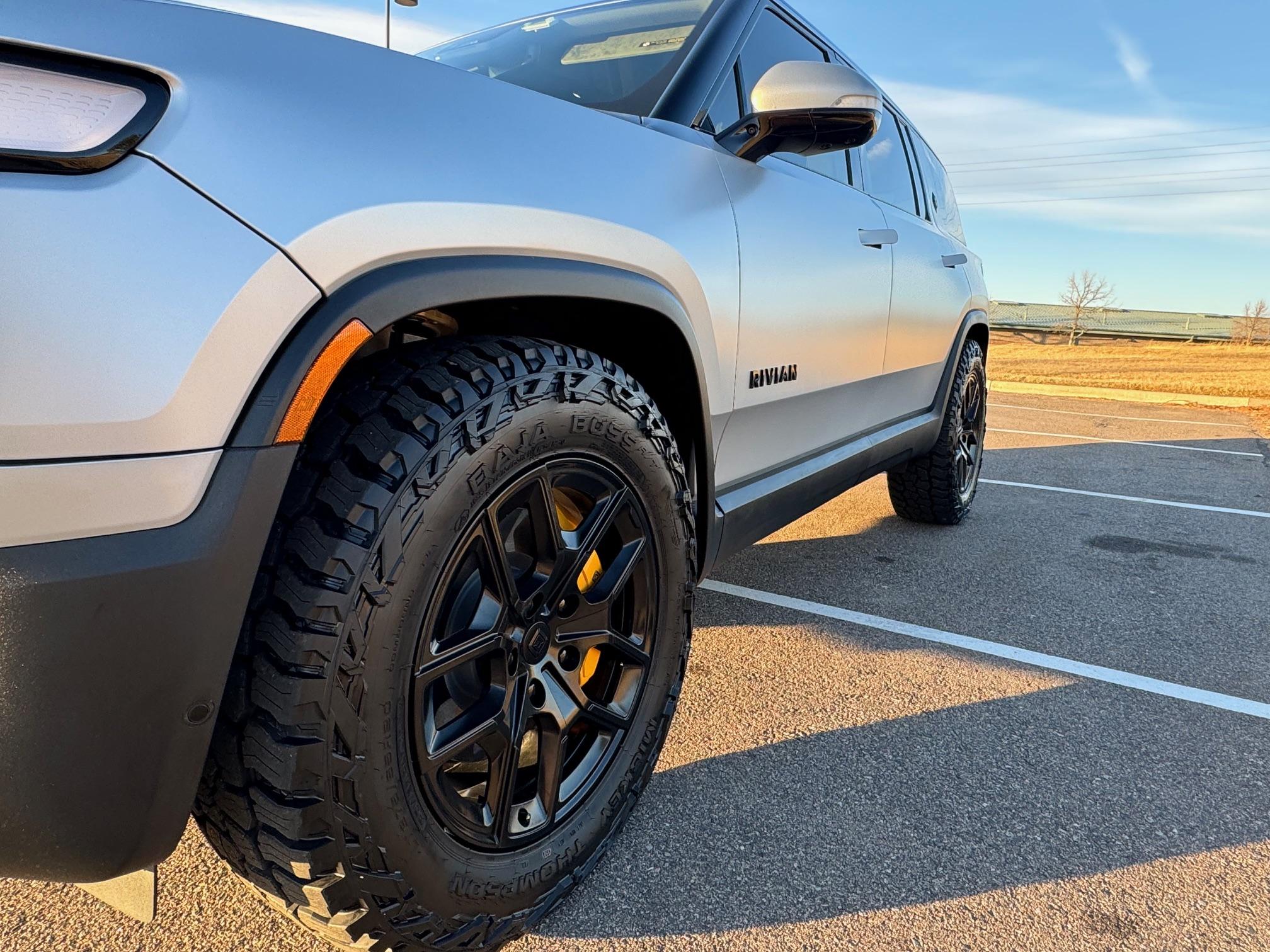 Rivian R1T R1S Mickey Thompson Baja Boss 20" AT Tires Installed -- Like Nebraska, honestly, it's not for everyone... IMG_7639