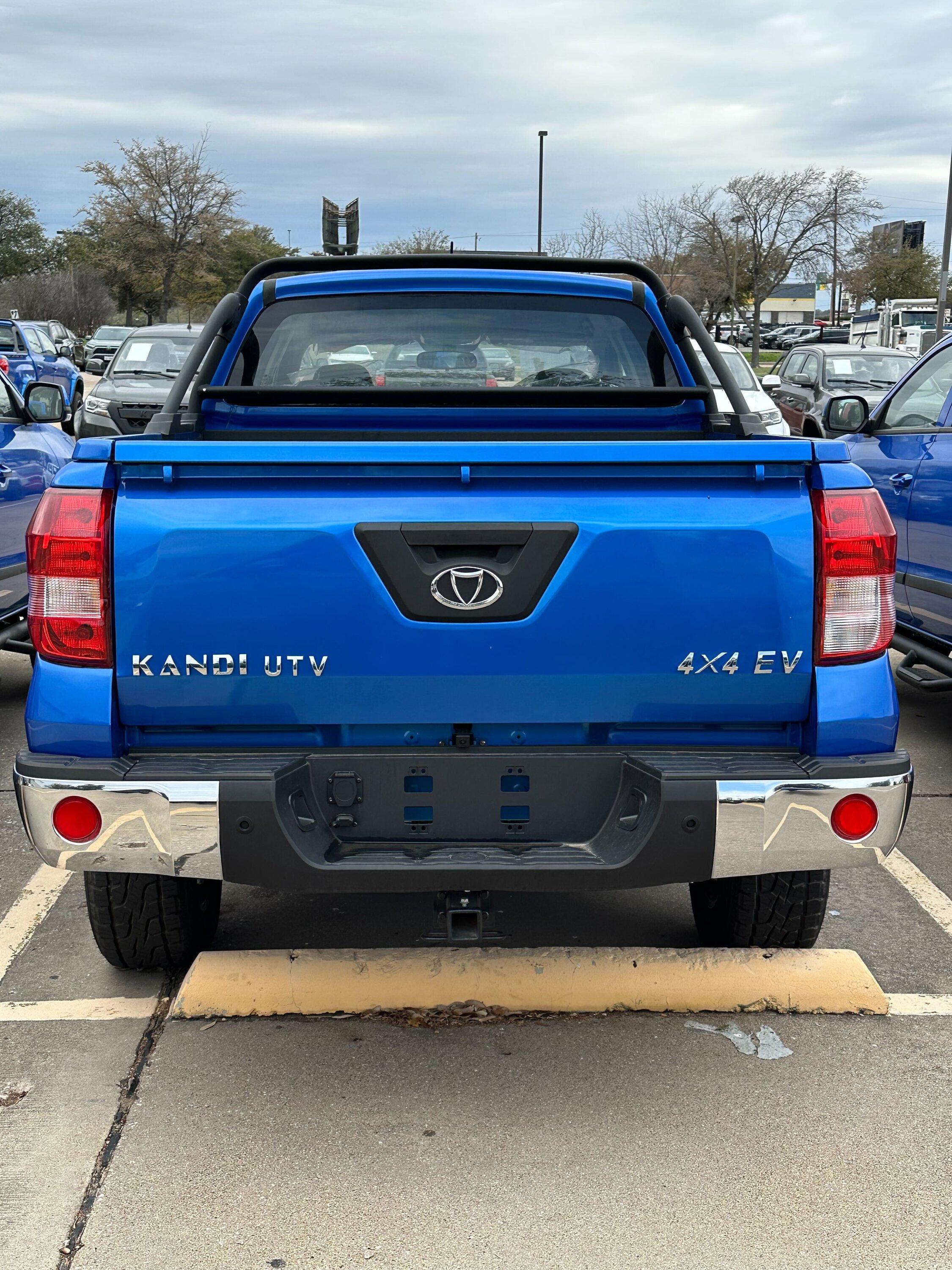 Rivian R1T R1S Found an entire parking lot full of Kandi K32 Pickups Image from iOS (6)