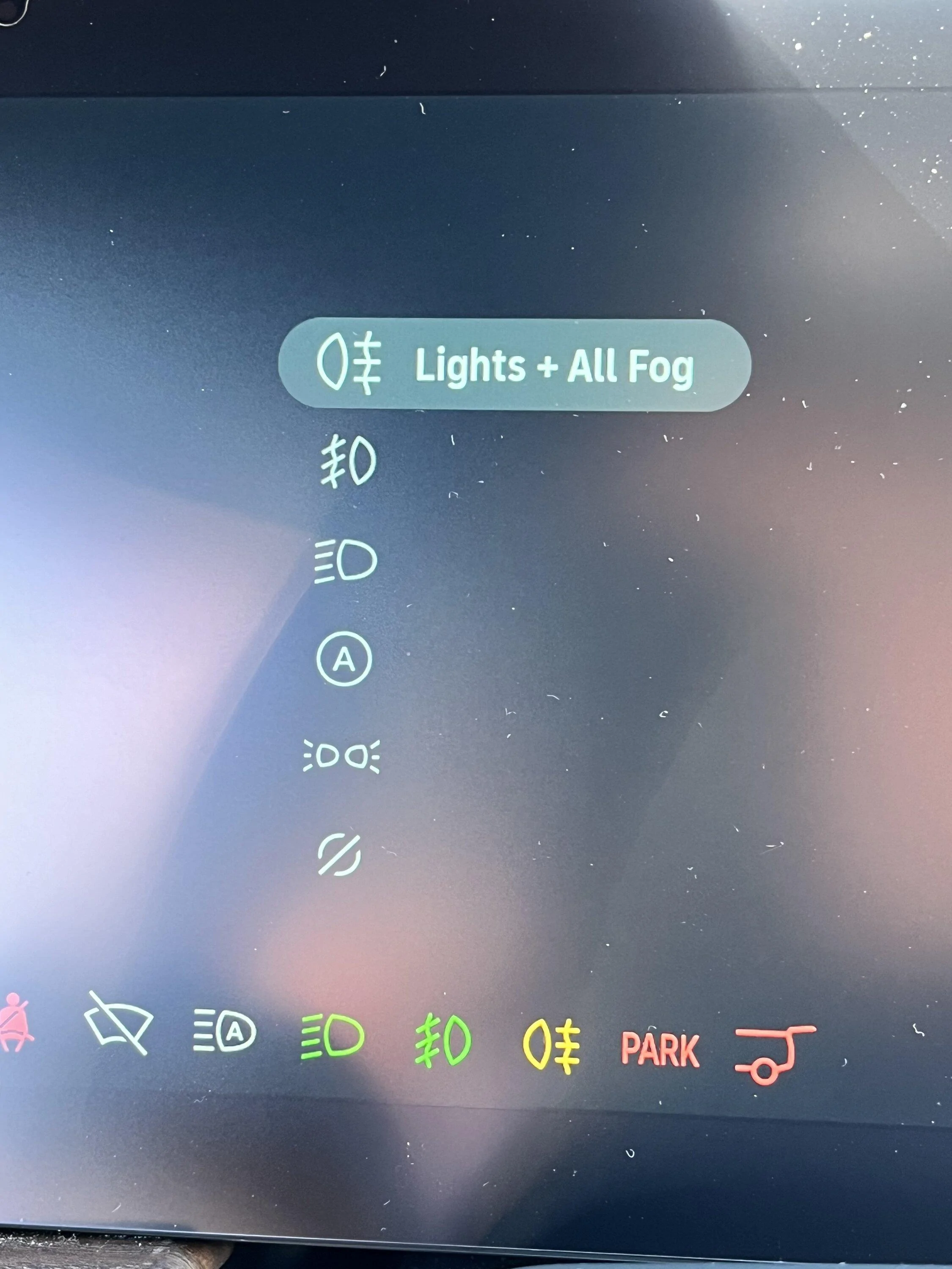 Rivian R1T R1S So what does “All Fog” lights do? IMG_3263