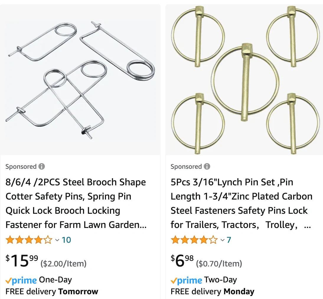 R1S Hitch - cotter pin alternatives? | Rivian Forums - R1T R1S R2 R3 ...