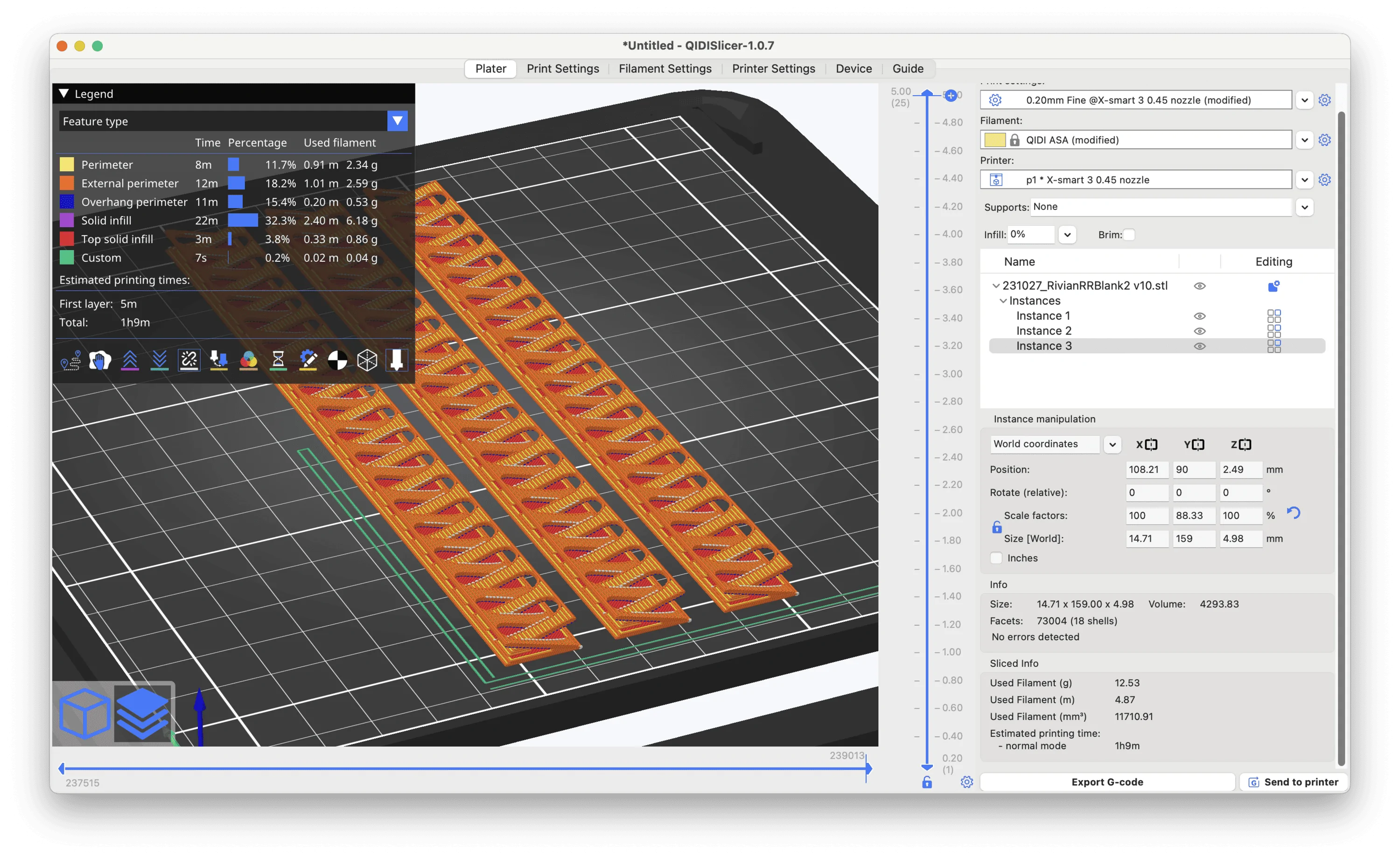 Rivian R1T R1S My solution for crossbar wind noise (requires 3D printer) Screenshot 2023-12-31 at 1.24.56 PM