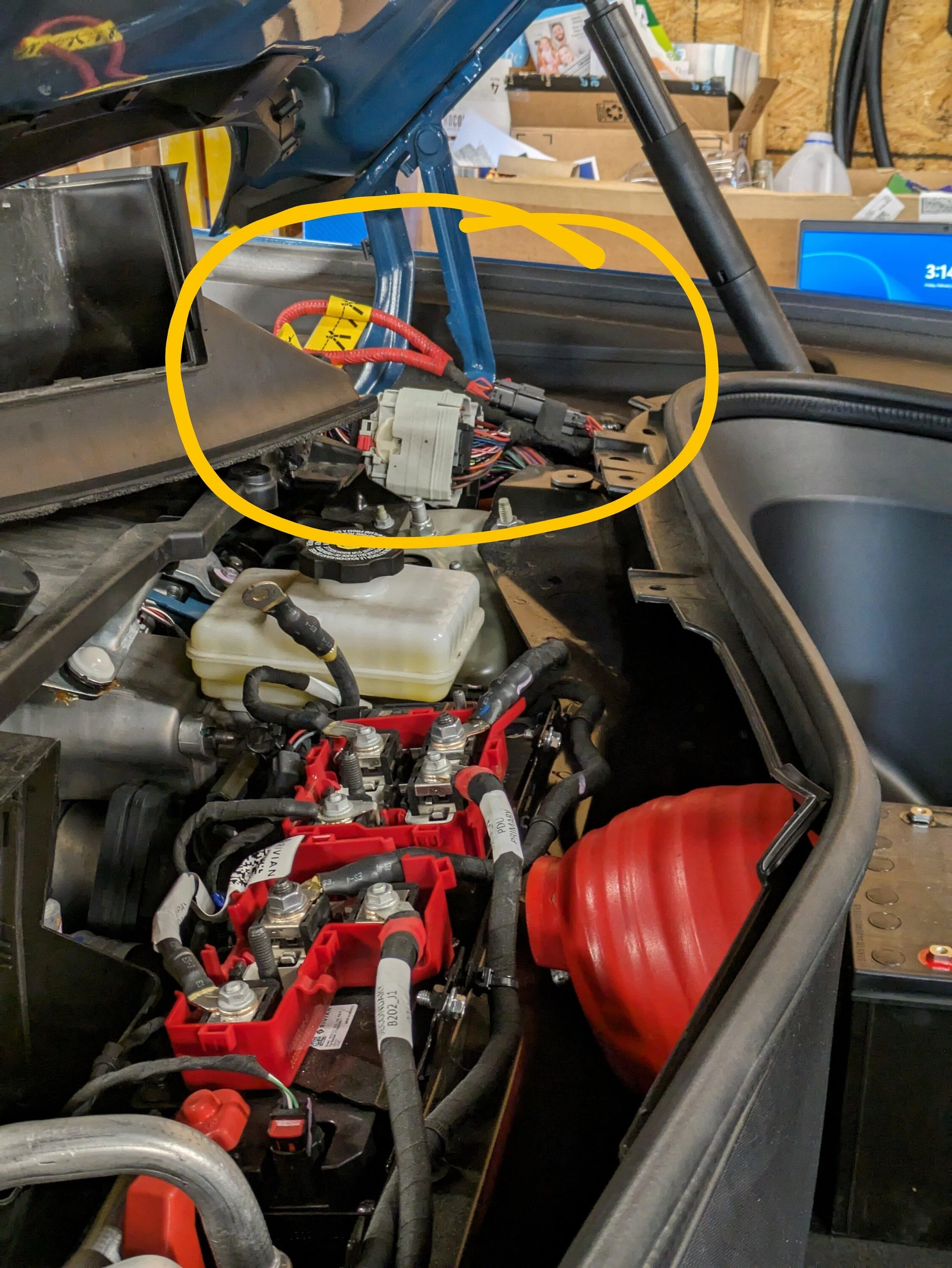Rivian R1T R1S "New" 12V Battery Jump Start process update from Rivian PXL_20240223_211446476.MP~2