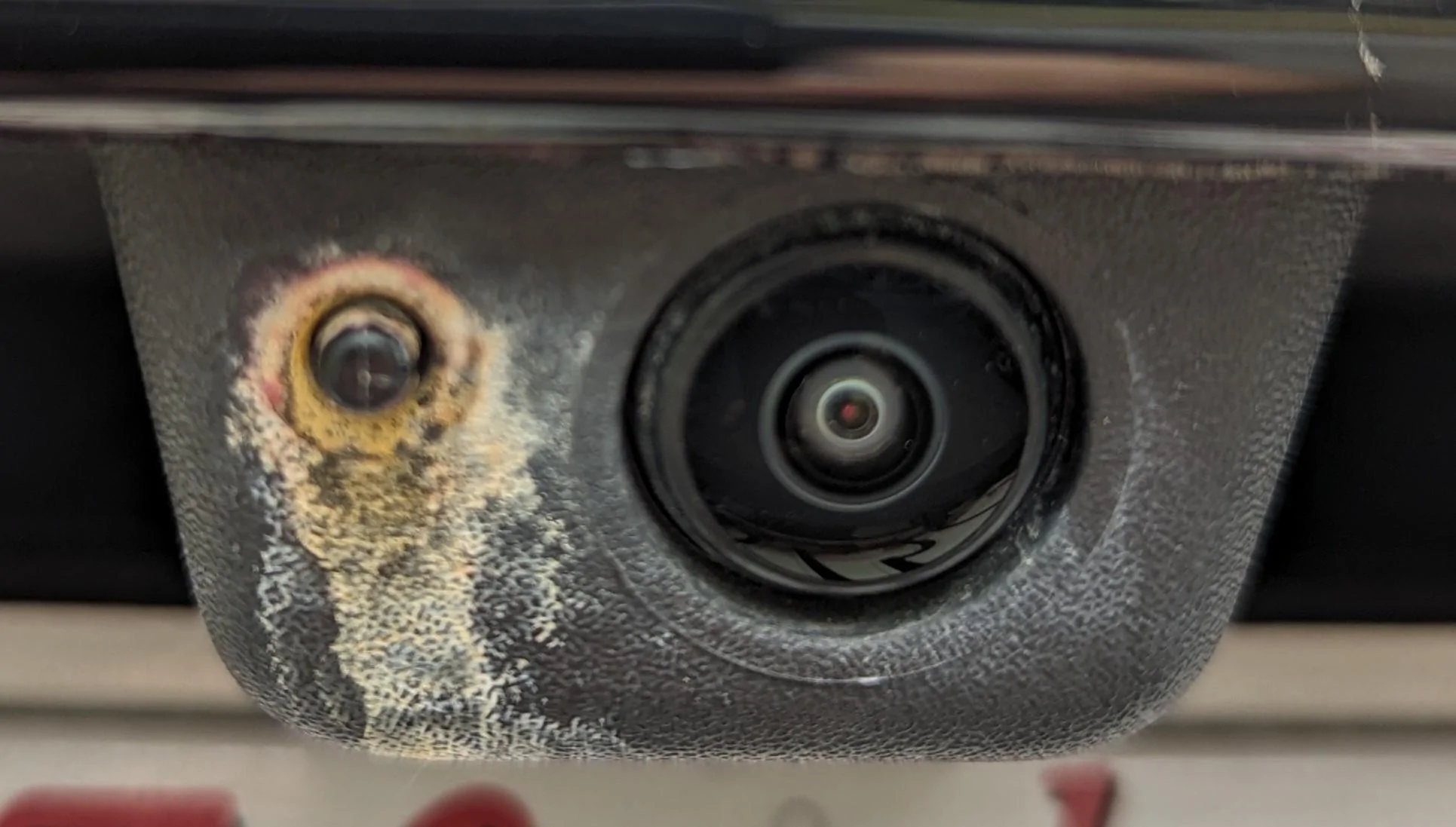Rivian R1T R1S Rear Camera Gunk? Rivian