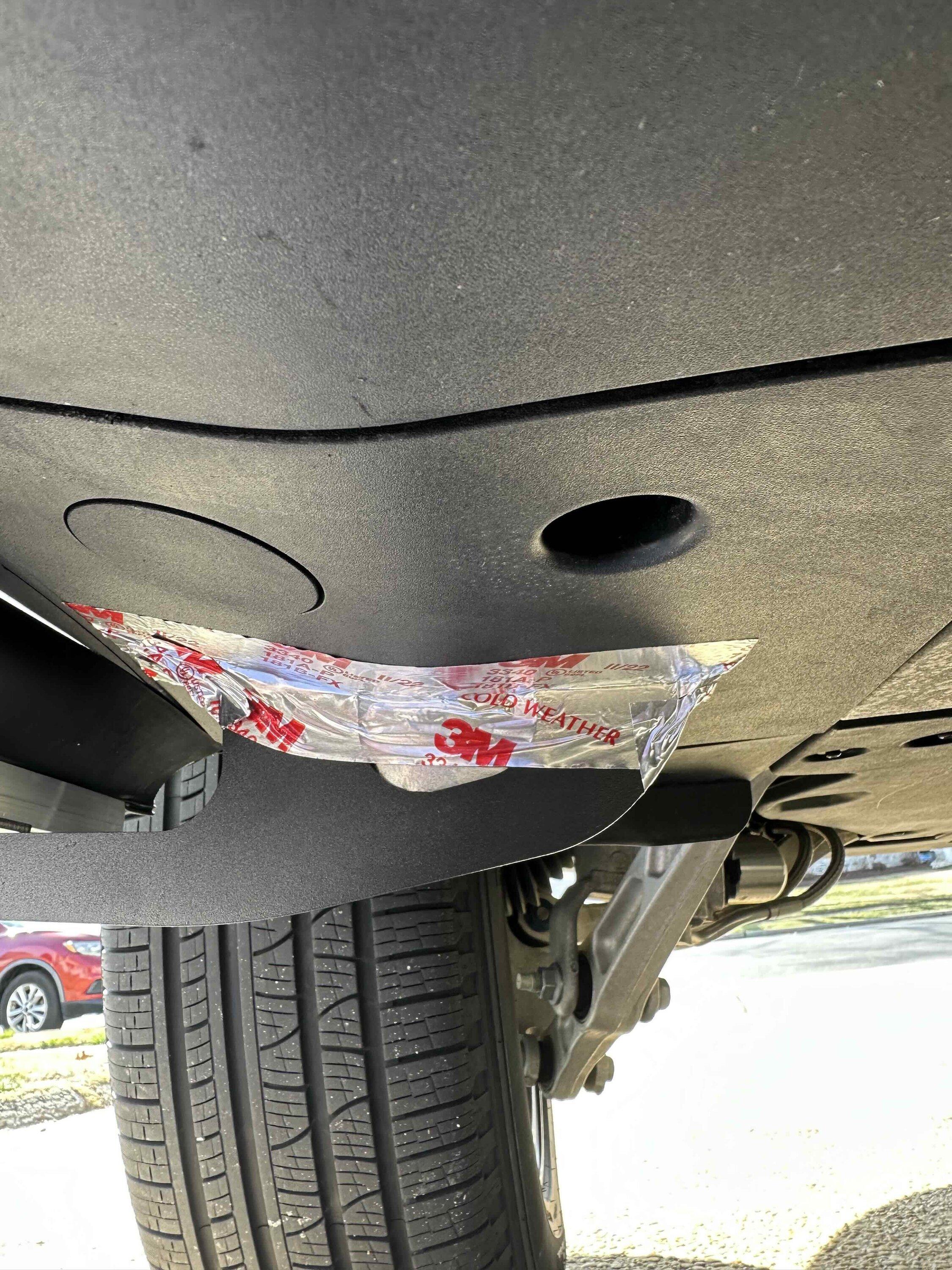 Rivian R1T R1S Installation of body panels after installing EVBase Running Boards Foil Tape