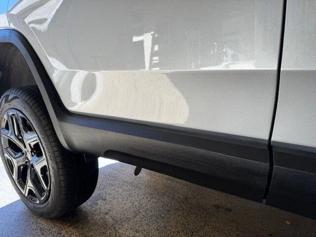 Rivian R1T R1S Cleaning Mud off of plastic trim IMG_5994