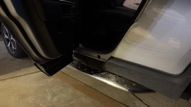 Rivian R1T R1S RealWheels EV Stainless Steel Running Boards IMG_7932