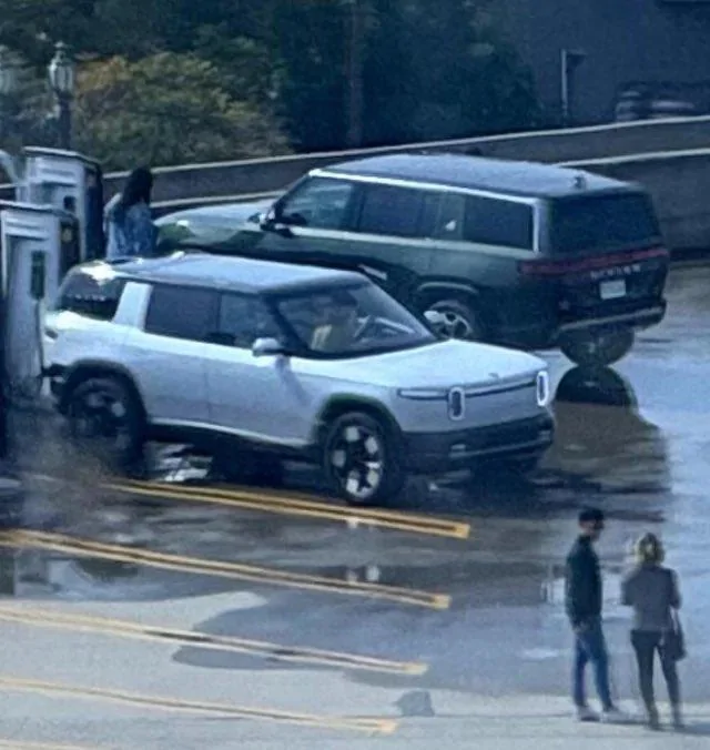 Rivian R1T R1S R2 under cover in Laguna! IMG_5133