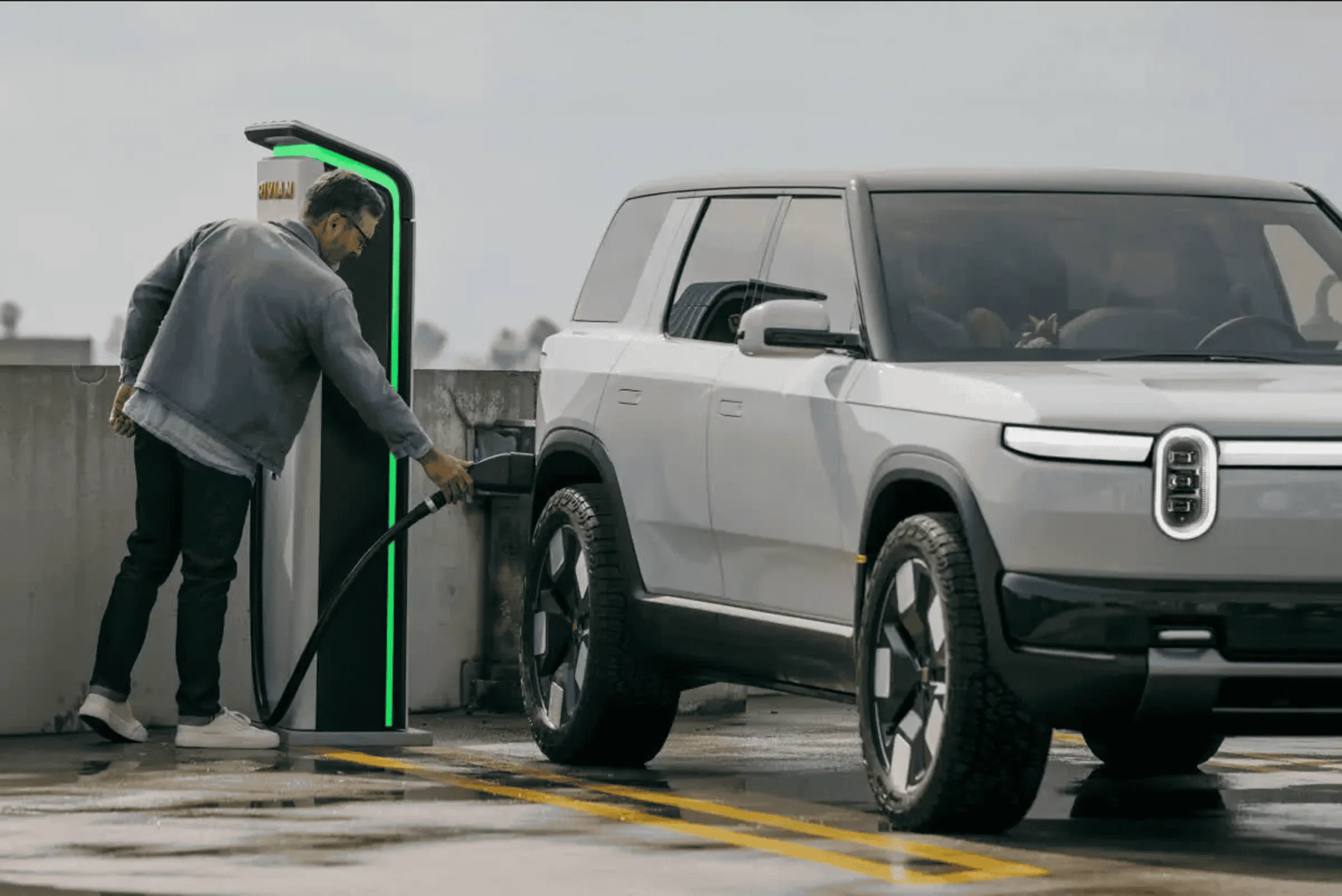 Rivian R1T R1S Is this the R2 spotted in the wild? 1709850560384