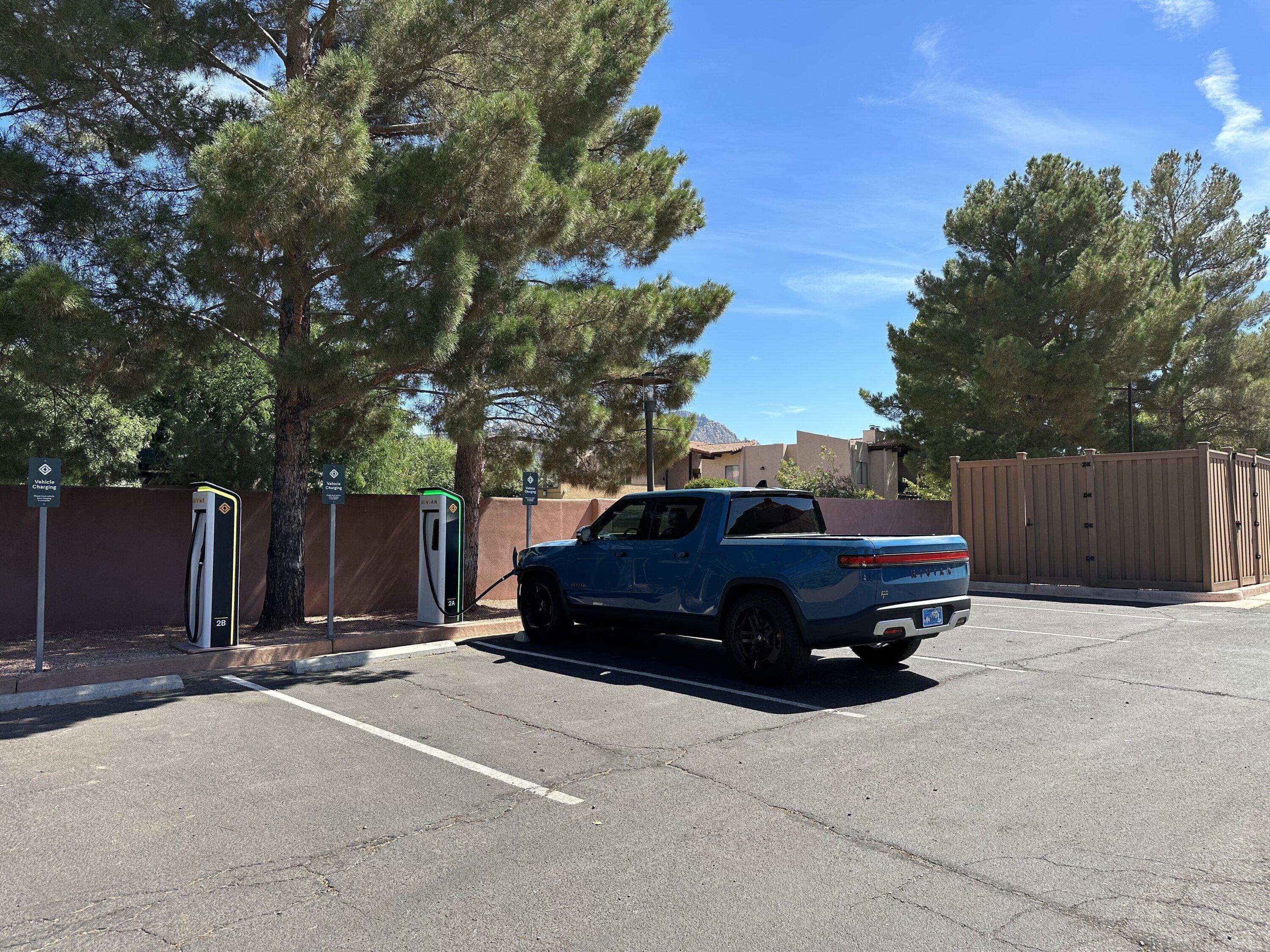 Rivian R1T R1S Passenger Side charging… why? IMG_2573