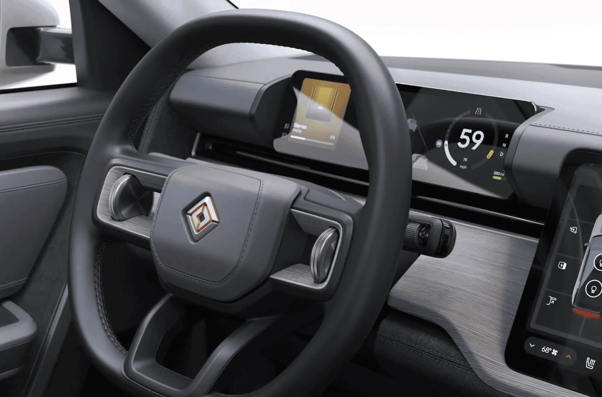 Rivian R1T R1S That new R2 / R3 steering wheel though... Screenshot 2024-03-07 at 3.45.56 PM