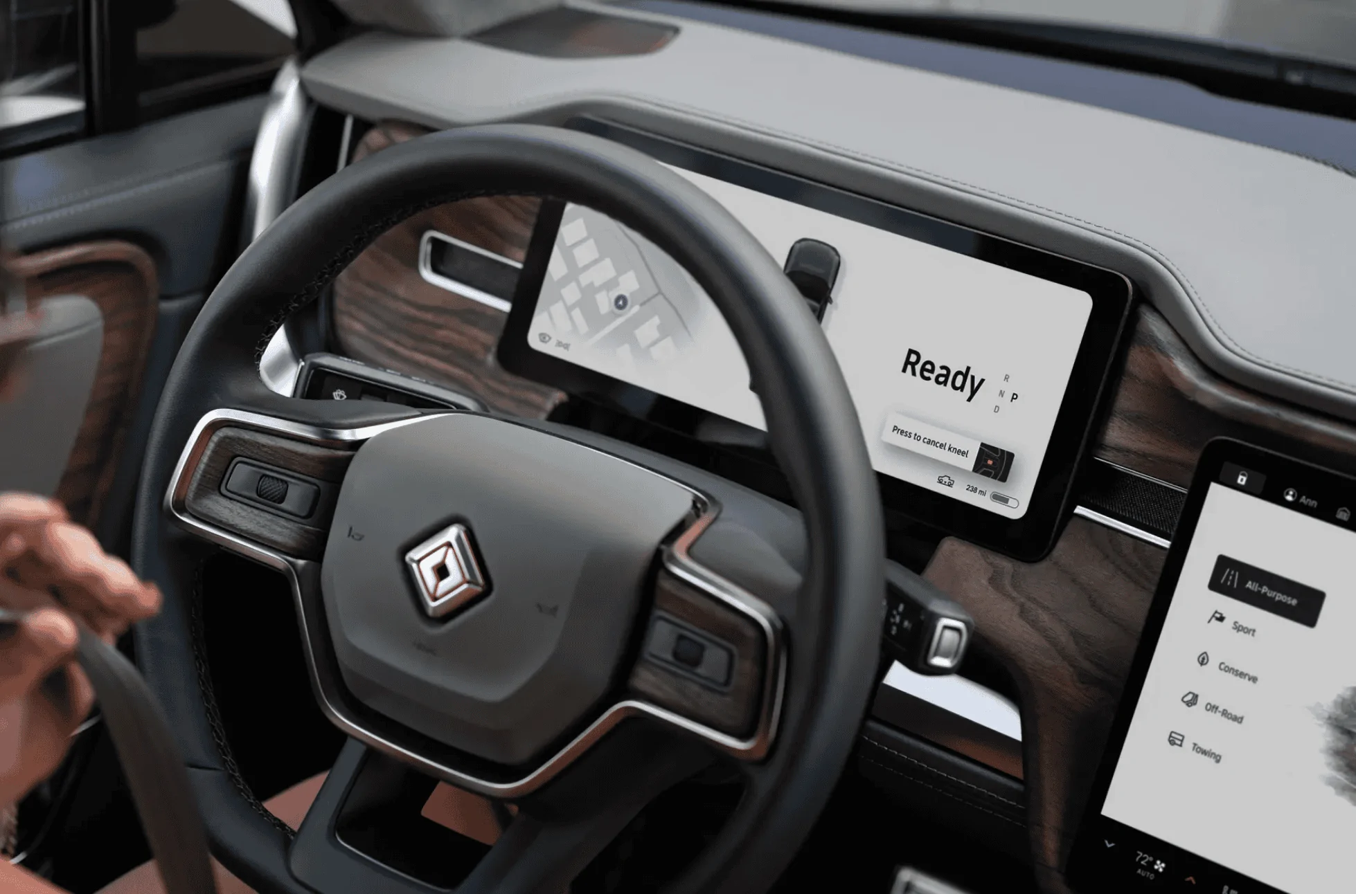 Rivian R1T R1S That new R2 / R3 steering wheel though... Screenshot 2024-03-07 at 3.45.24 PM