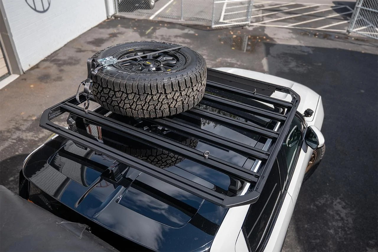 Rivian R1T R1S Install & Review - Thule Caprock Roof Rack Platform Carrier for Rivian R1T / R1S Rivian-Thule-Roof-Rack-Kit-6
