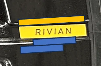 Rivian R1T R1S Need help with a wheel measurement - Yellow Rivian Logo 1709947428542