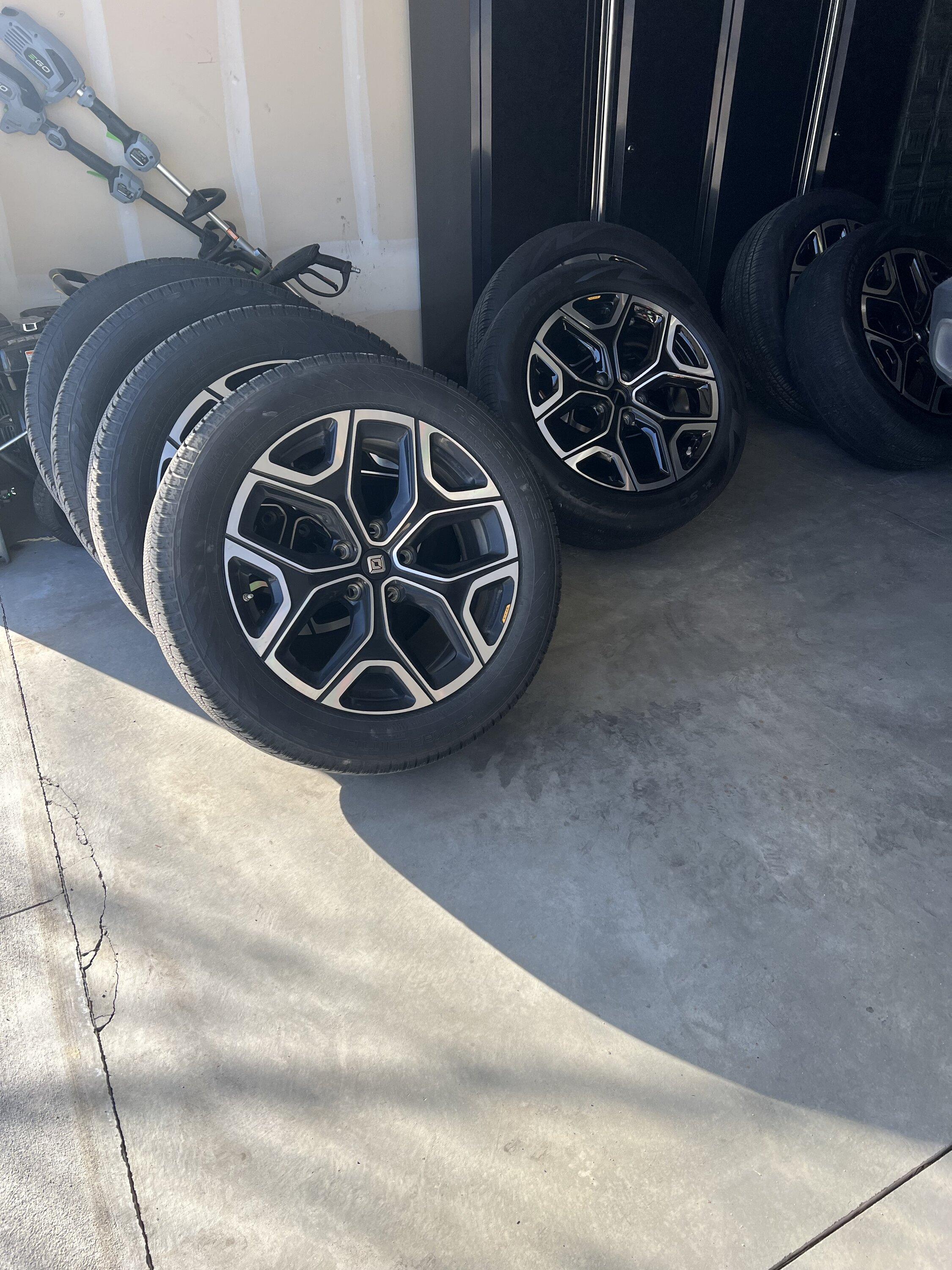 Rivian R1T R1S 8 tire rotation IMG_4629