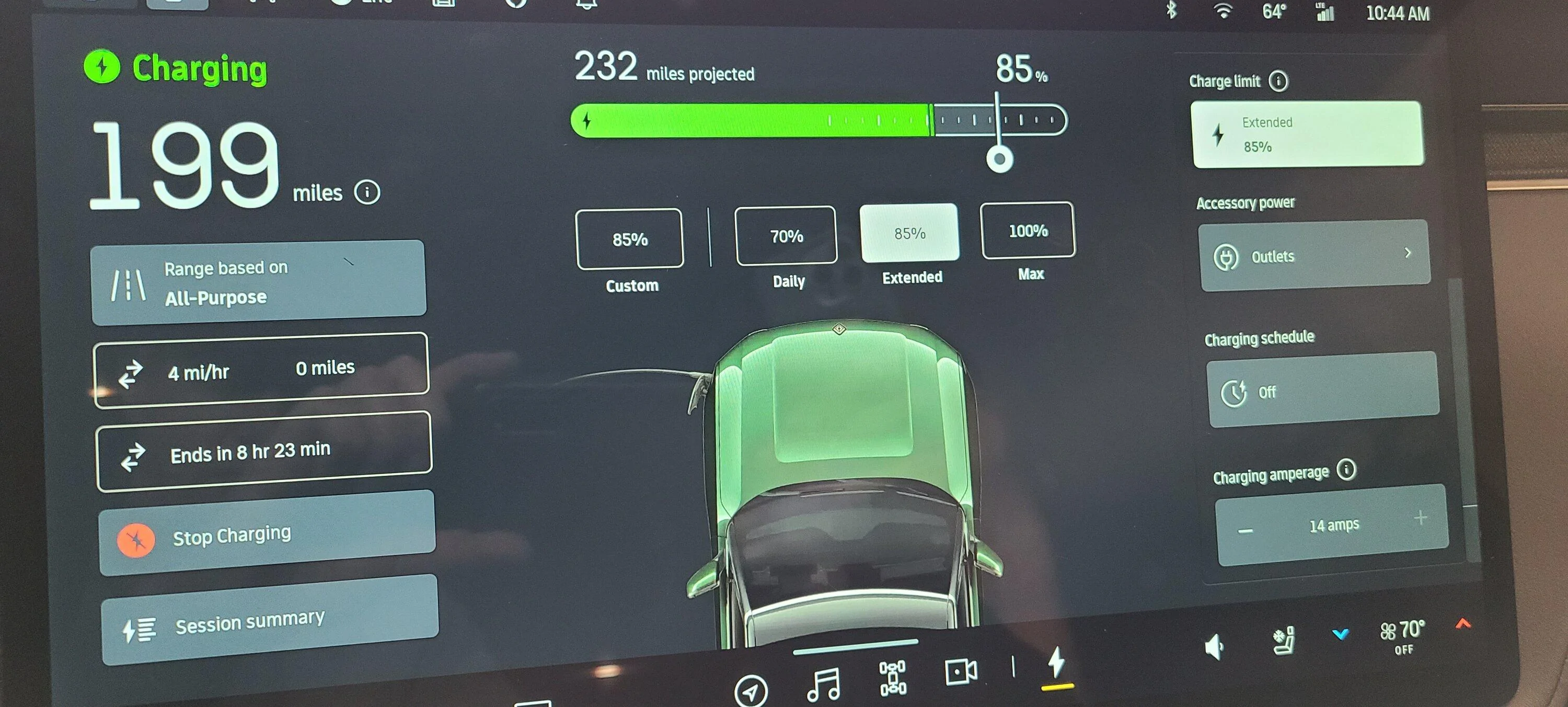 Rivian R1T R1S Slow Charging Question 20240309_104413