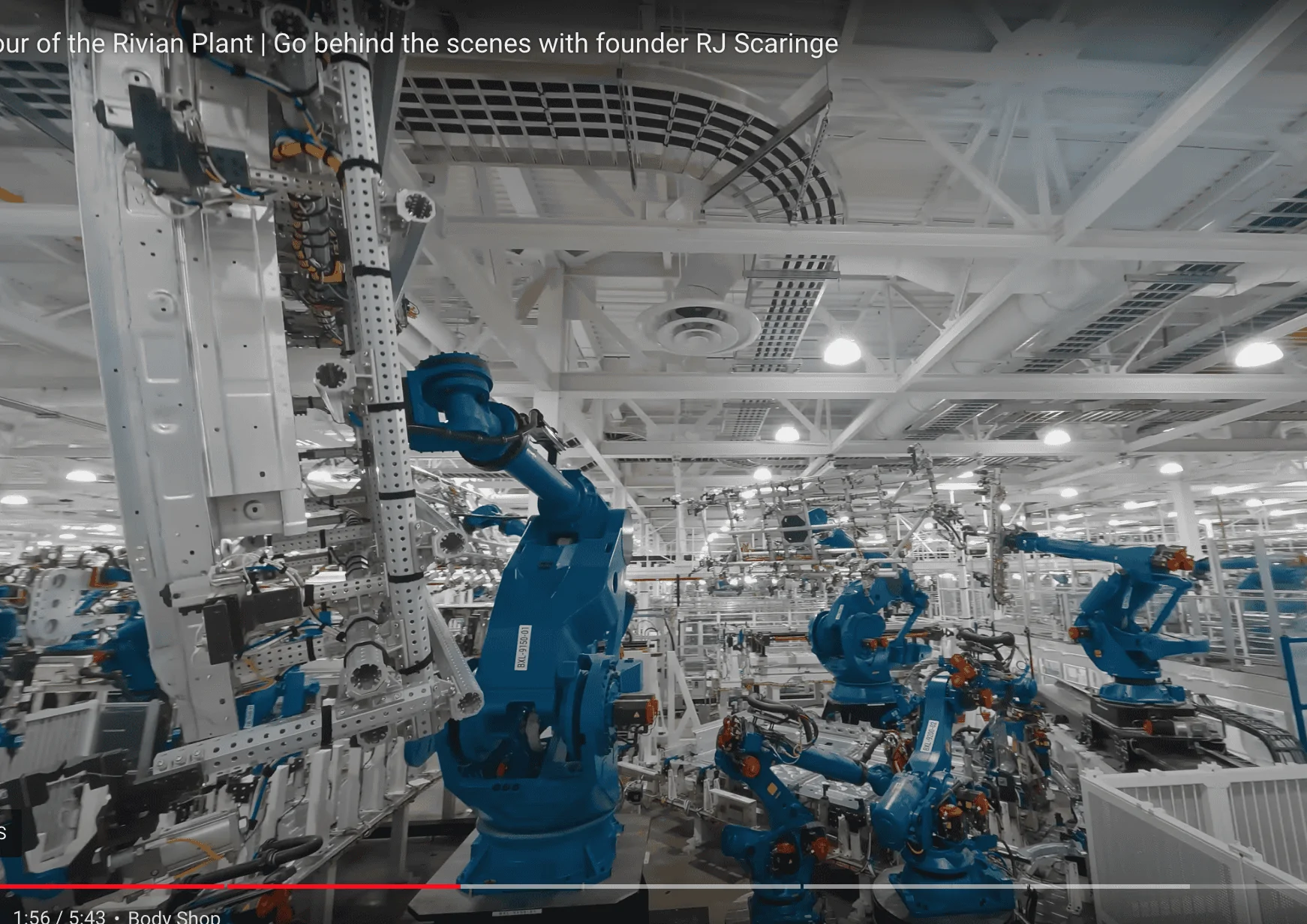 Rivian R1T R1S A "Play by Play Illustrated Commentary" why R2 production would be challenging to retrofit into existing R1 or EDV line 1710089595898