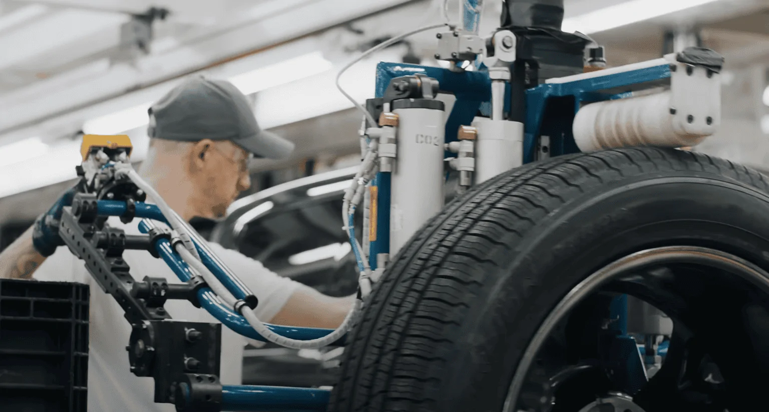 Rivian R1T R1S A "Play by Play Illustrated Commentary" why R2 production would be challenging to retrofit into existing R1 or EDV line 1710089763217