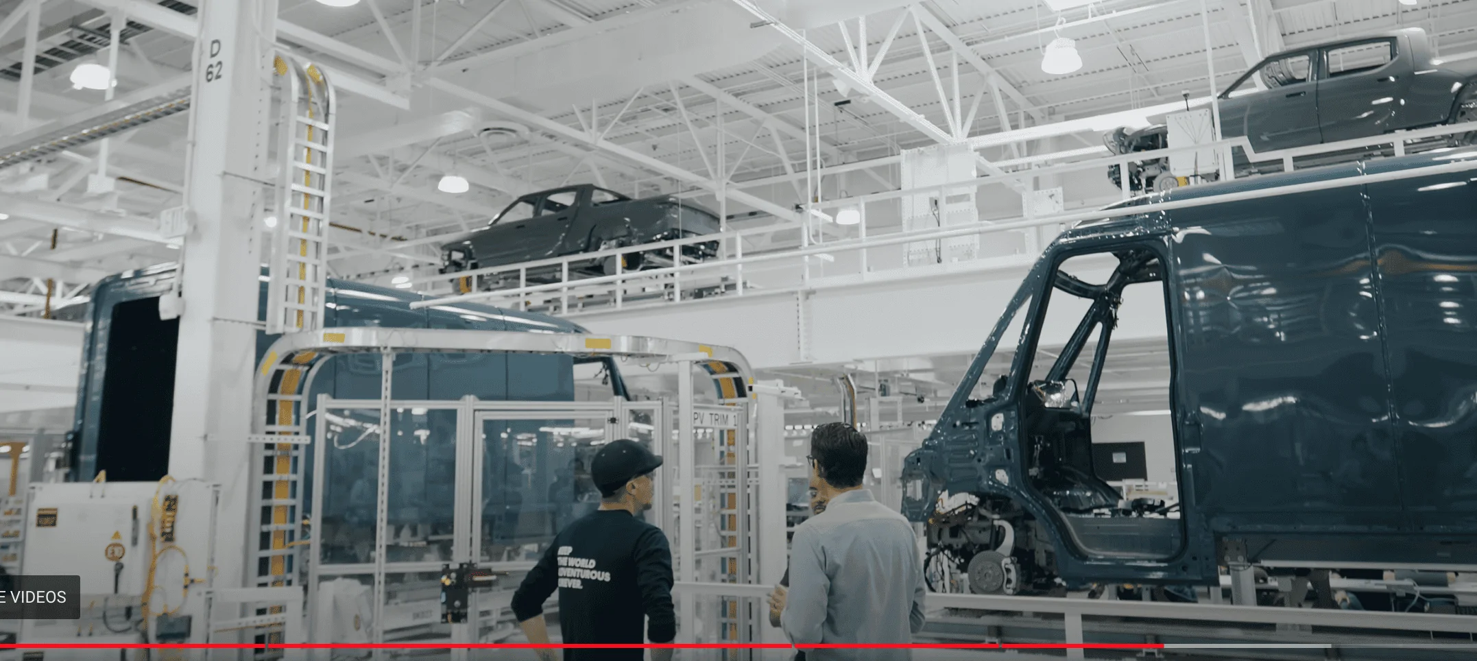 Rivian R1T R1S A "Play by Play Illustrated Commentary" why R2 production would be challenging to retrofit into existing R1 or EDV line 1710089776265