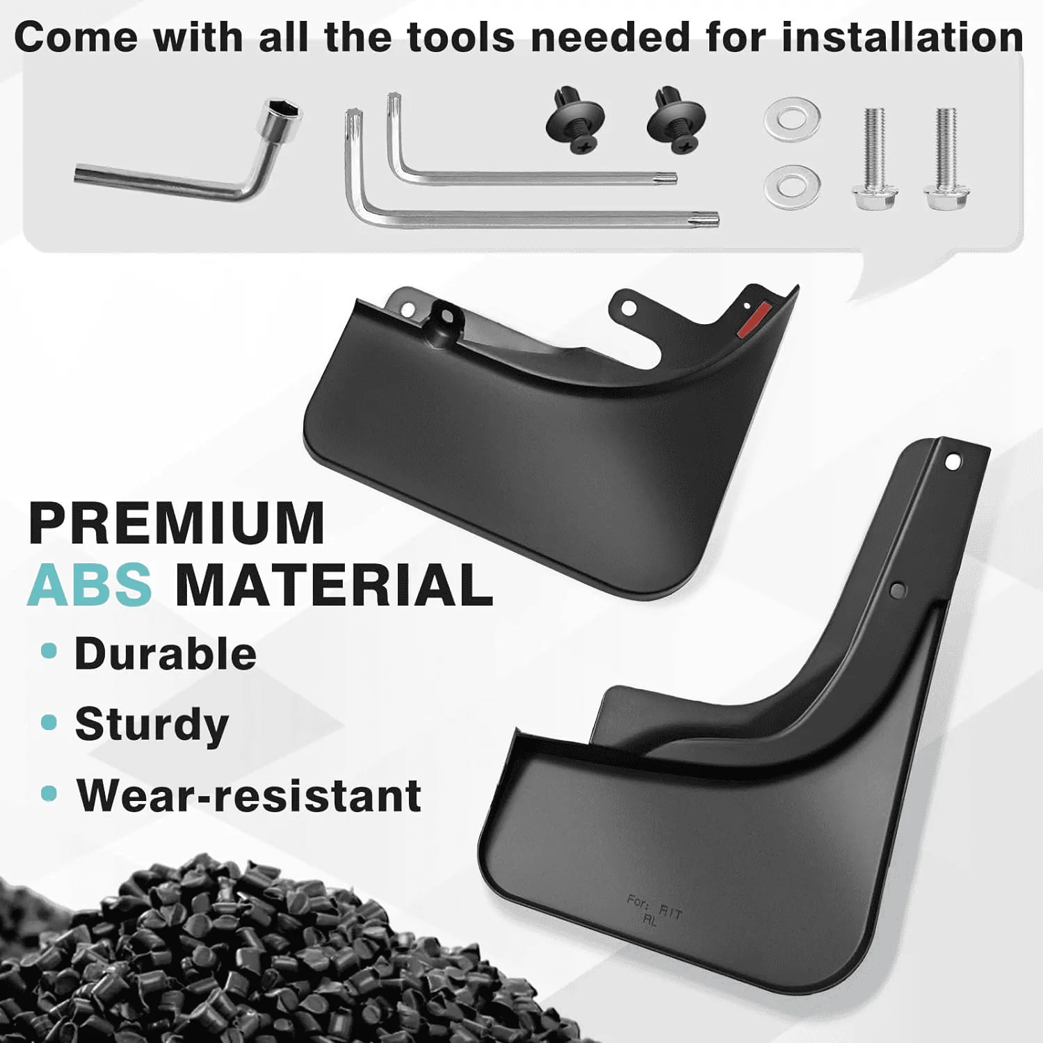 Rivian R1T R1S BestEvMod Mud Flaps for R1T Available Now 1710154388642