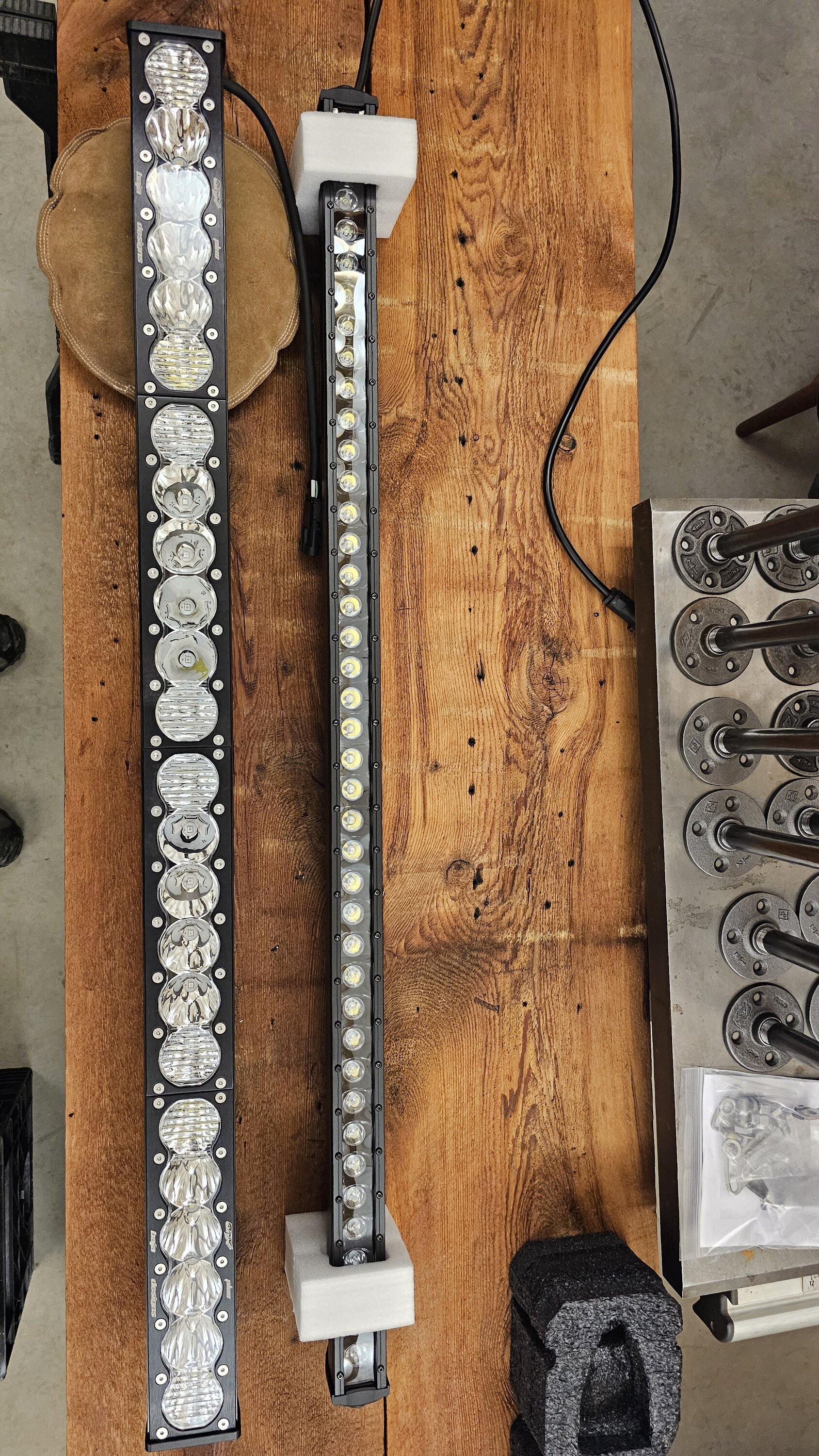 Rivian R1T R1S Stowable 40" Light Bar Setup 20240212_162511