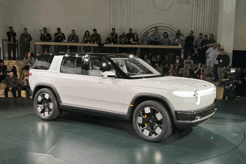 Rivian R1T R1S Apple investing in Rivian? rivian-r2_500