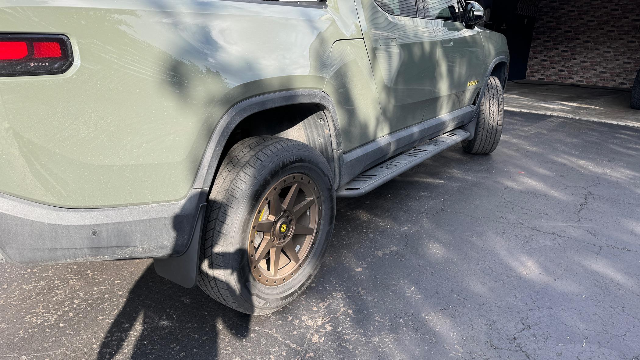 Rivian R1T R1S BestEvMod Mud Flaps for R1T Available Now IMG_0727