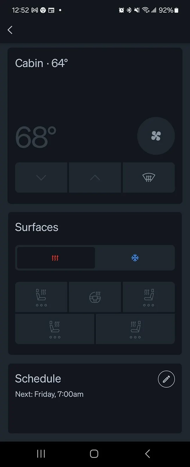 Rivian R1T R1S Cabin conditioning schedule *still* not working Screenshot_20240314_125215_Rivian