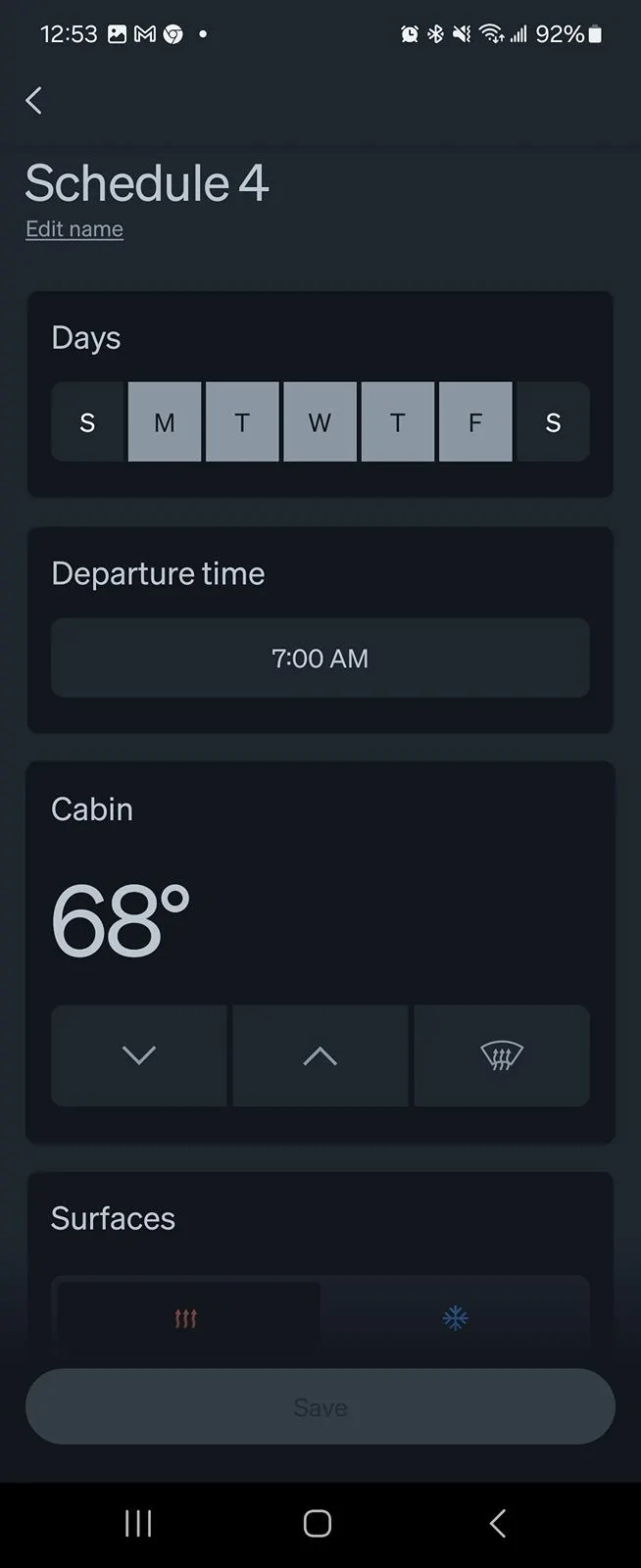 Rivian R1T R1S Cabin conditioning schedule *still* not working Screenshot_20240314_125302_Rivian