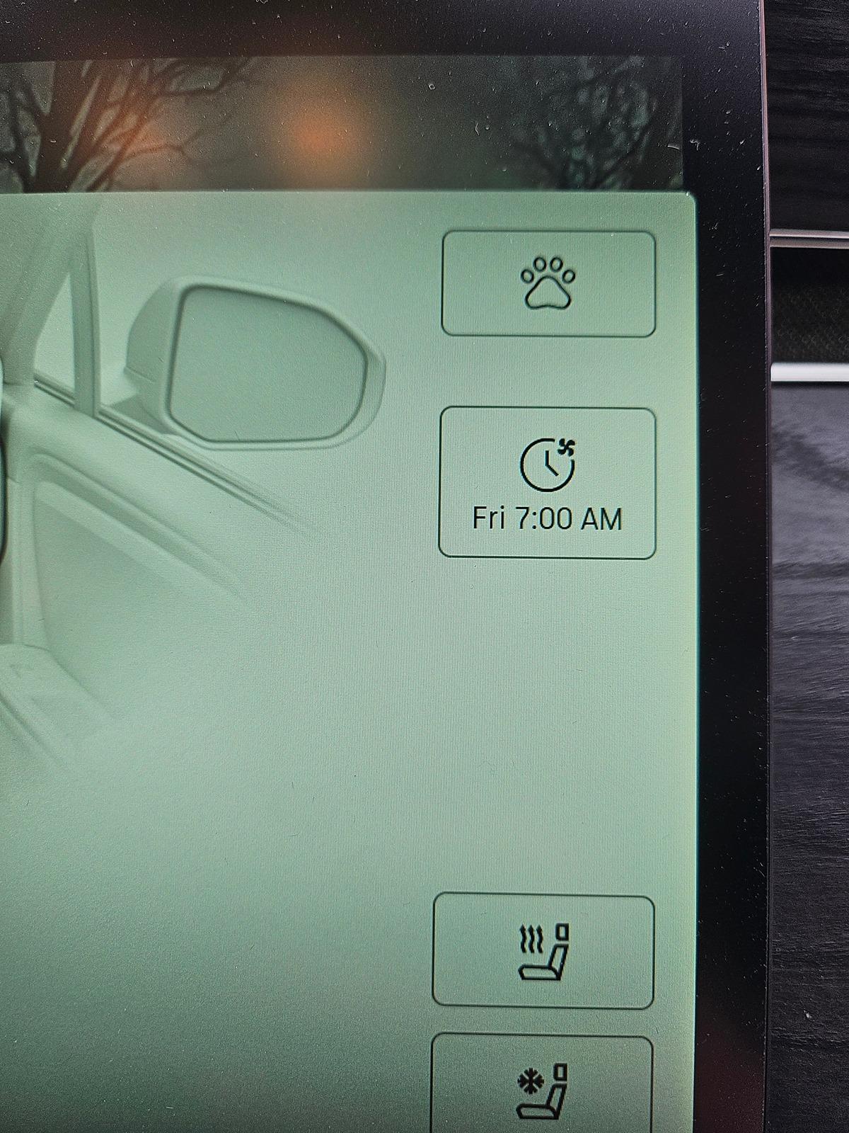 Rivian R1T R1S Cabin conditioning schedule *still* not working 20240314_112934